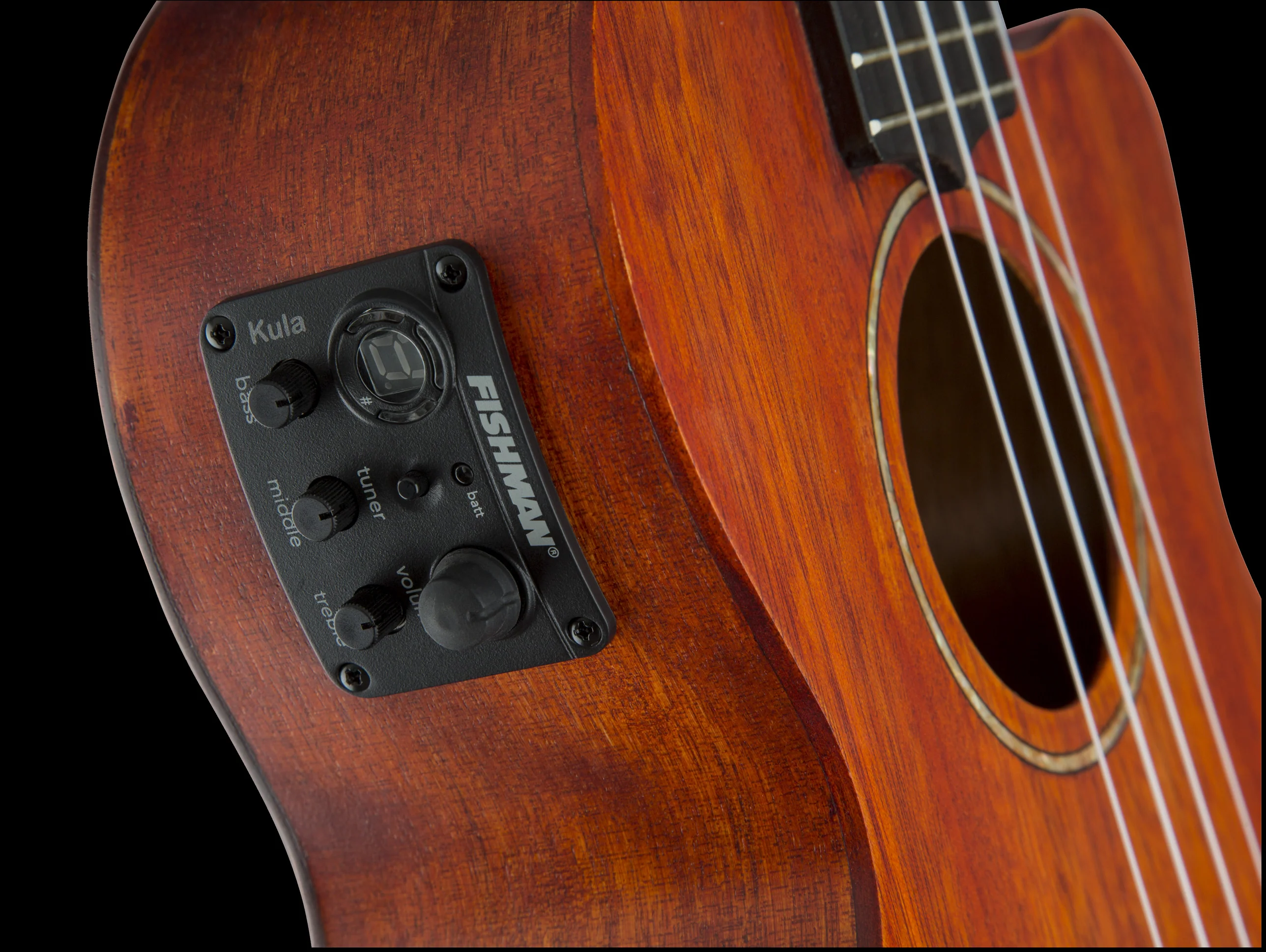 Gretsch G9121 A.C.E. Tenor Acoustic-Electric Ukulele Honey Mahogany Stain with Gig Bag - Image 7