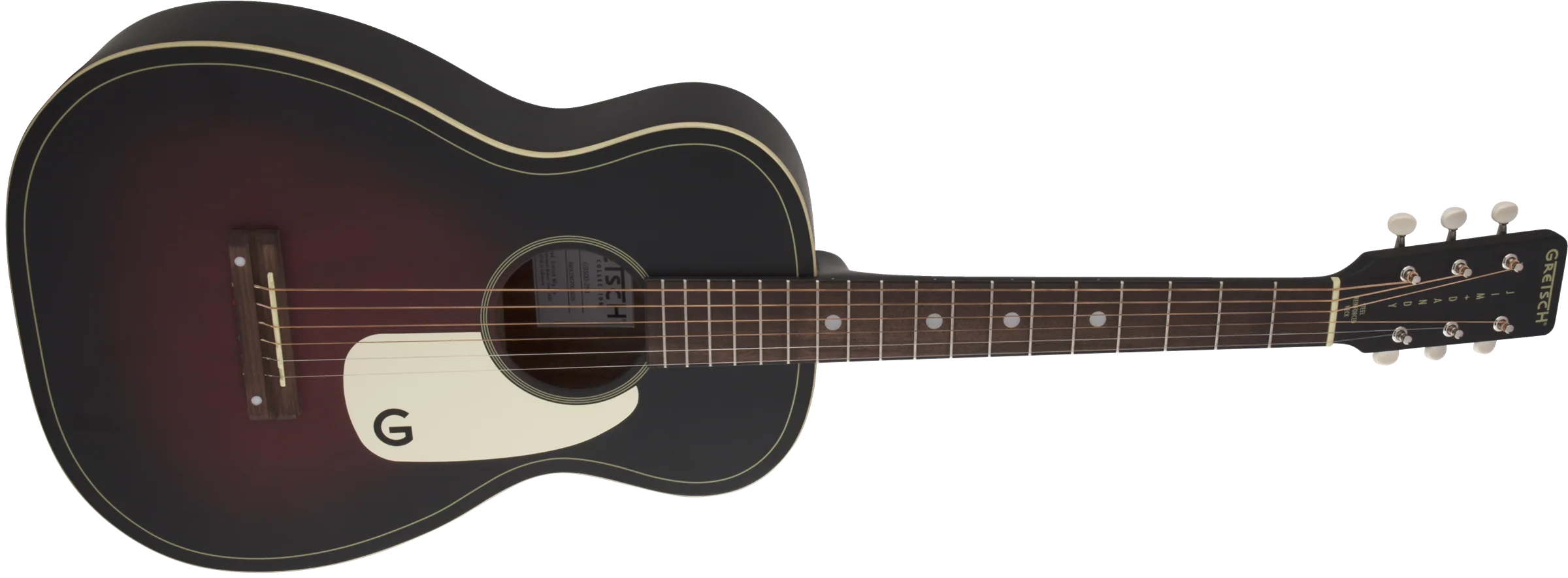 Gretsch G9500 Jim Dandy 24" Scale Flat Top 2-Color Sunburst Acoustic Guitar - Image 4