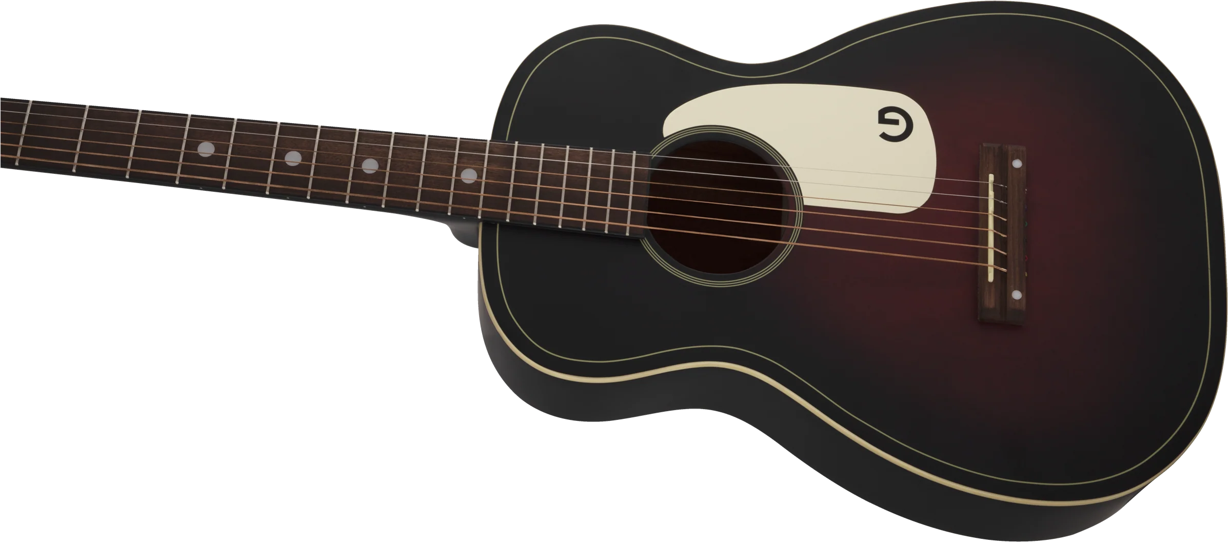 Gretsch G9500 Jim Dandy 24" Scale Flat Top 2-Color Sunburst Acoustic Guitar - Image 7