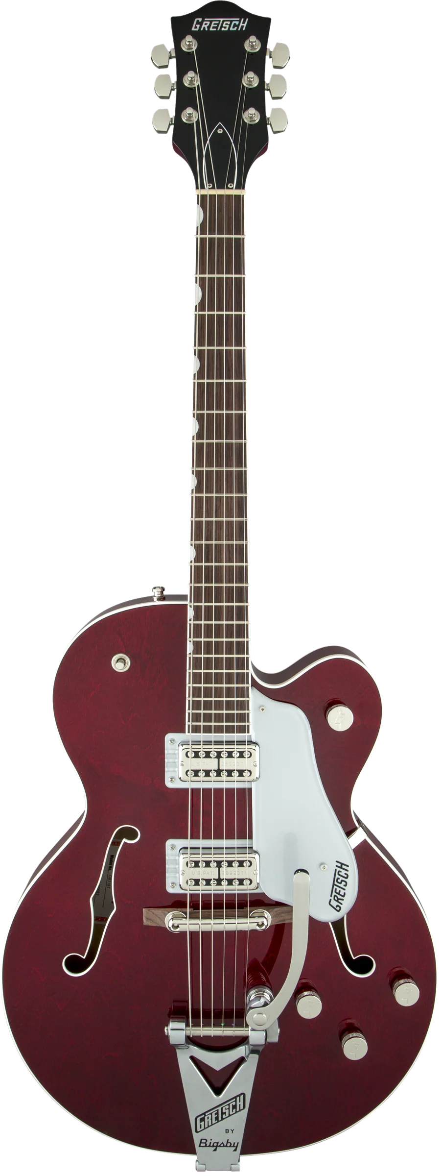 DISC - G6119T Players Edition Tennessee Rose with String-Thru Bigsby Dark Cherry Stain Electric Guitar With Case - Image 2
