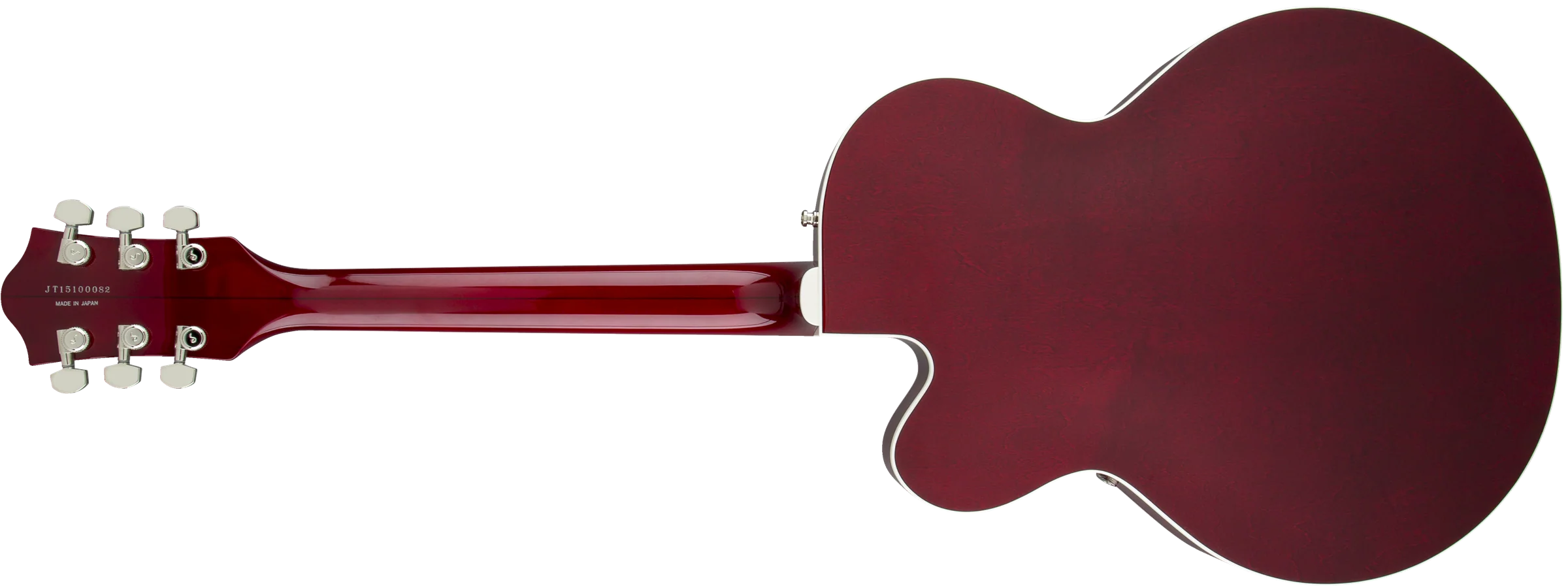 DISC - G6119T Players Edition Tennessee Rose with String-Thru Bigsby Dark Cherry Stain Electric Guitar With Case - Image 8
