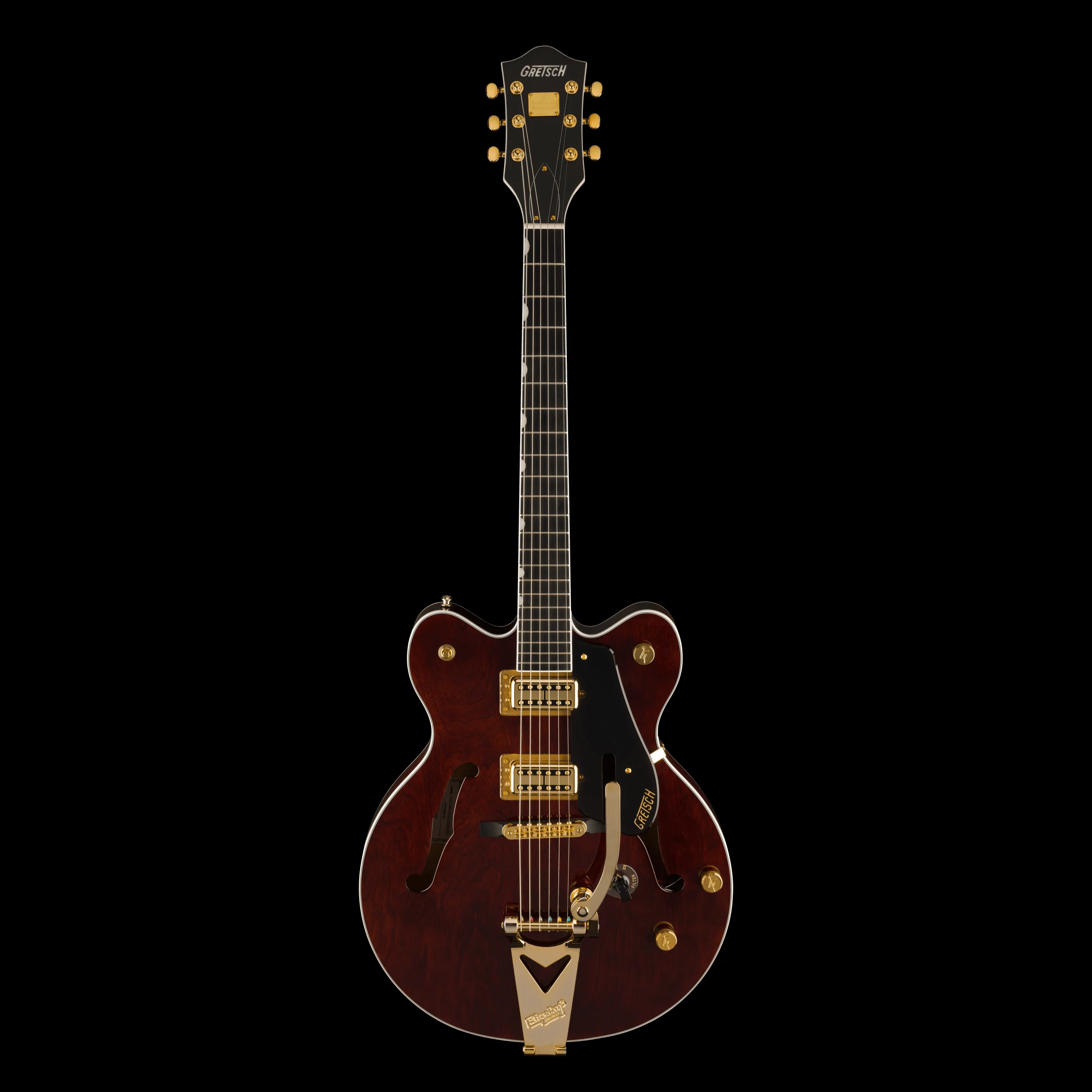 Gretsch Limited Edition Abbey Road Studiomatic Hollow Body Classic Walnut Stain with Case - Image 2