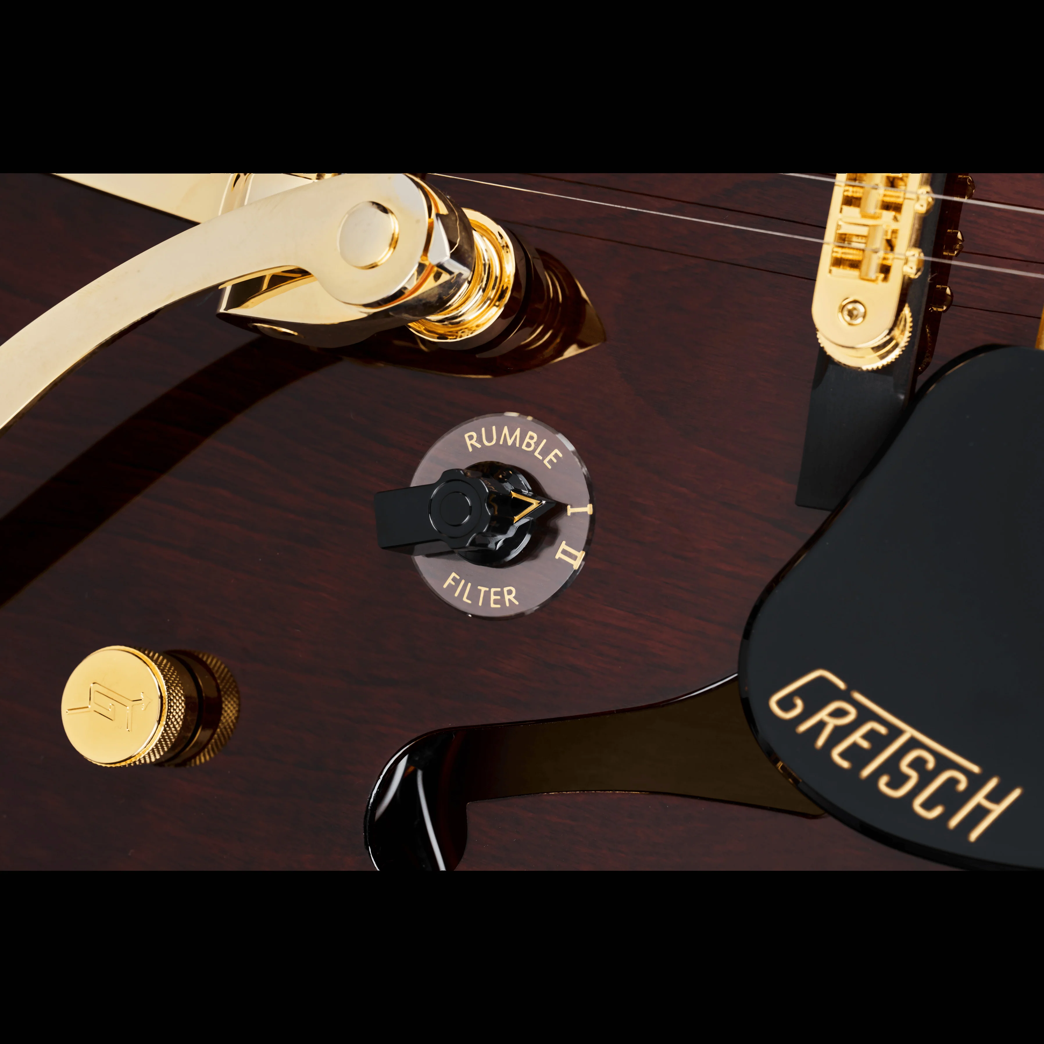 Gretsch Limited Edition Abbey Road Studiomatic Hollow Body Classic Walnut Stain with Case - Image 3