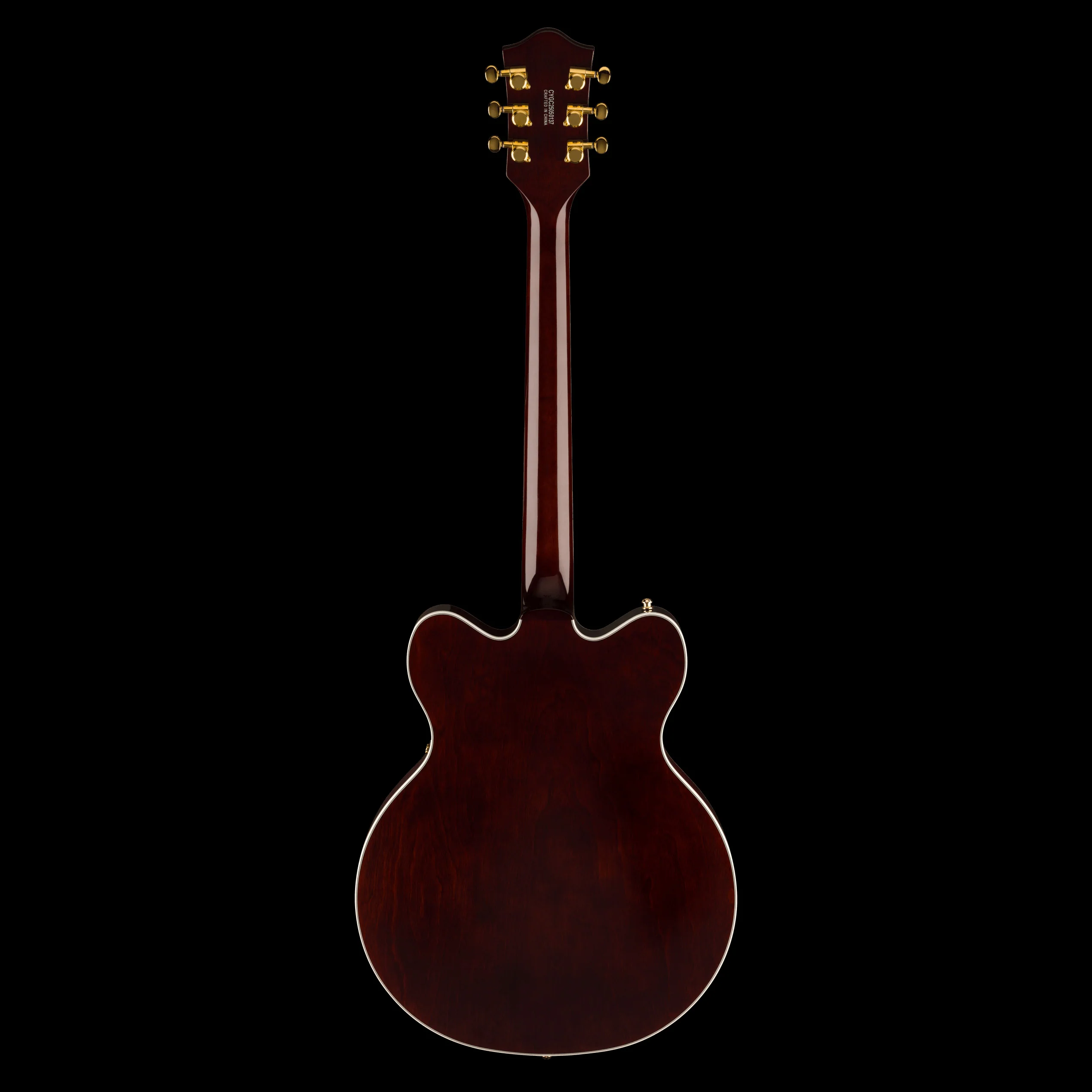 Gretsch Limited Edition Abbey Road Studiomatic Hollow Body Classic Walnut Stain with Case - Image 5