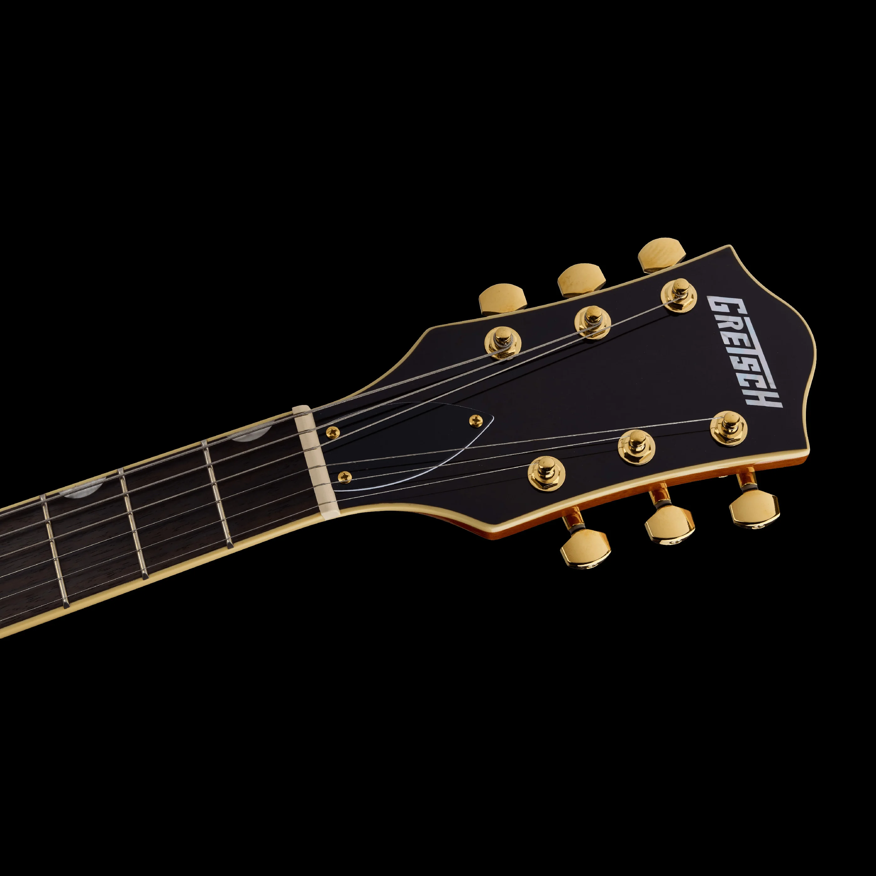 Gretsch Limited Edition Electromatic Flame Okoume Broadkaster Jr. Roundup Orange - Image 6