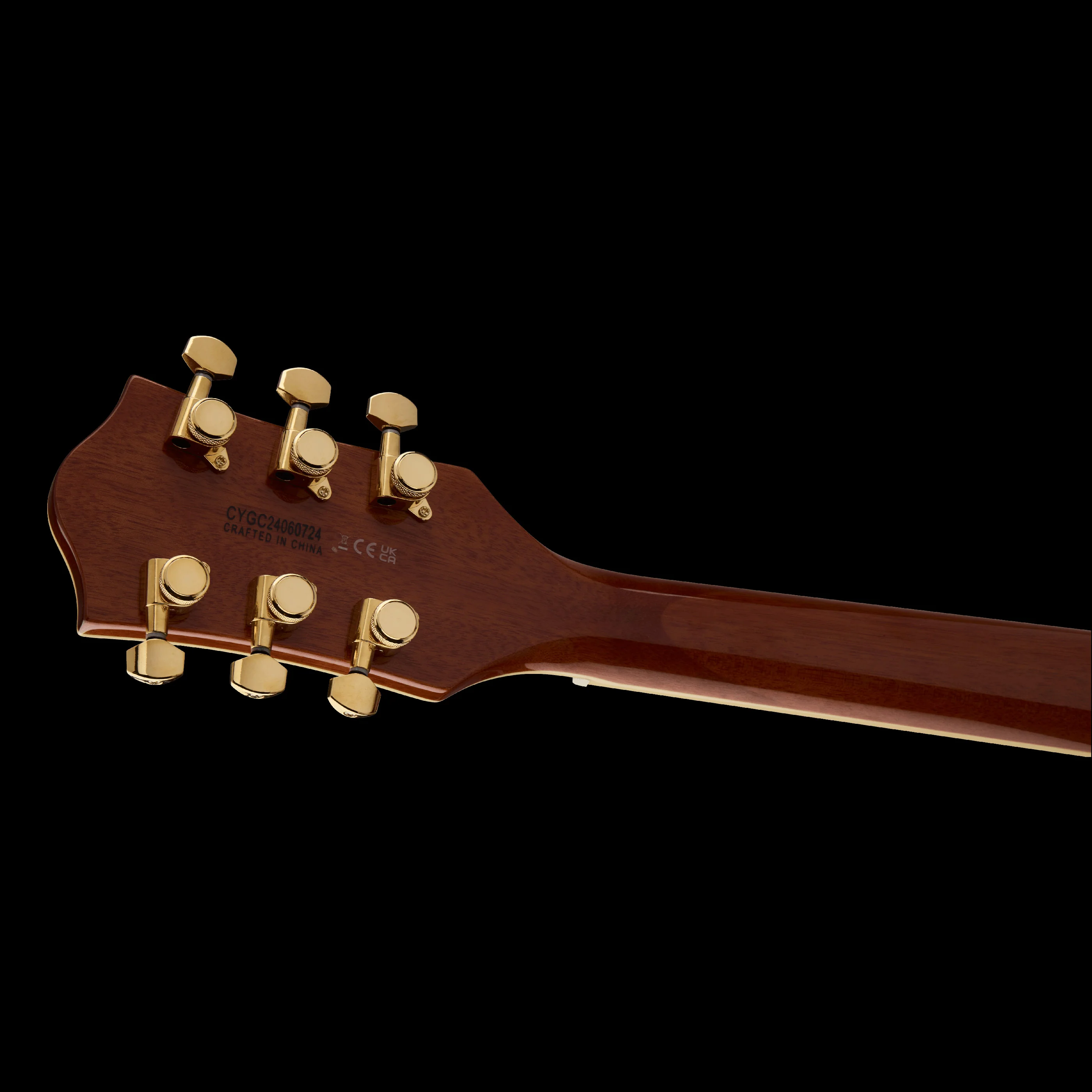 Gretsch Limited Edition Electromatic Flame Okoume Broadkaster Roundup Orange - Image 7