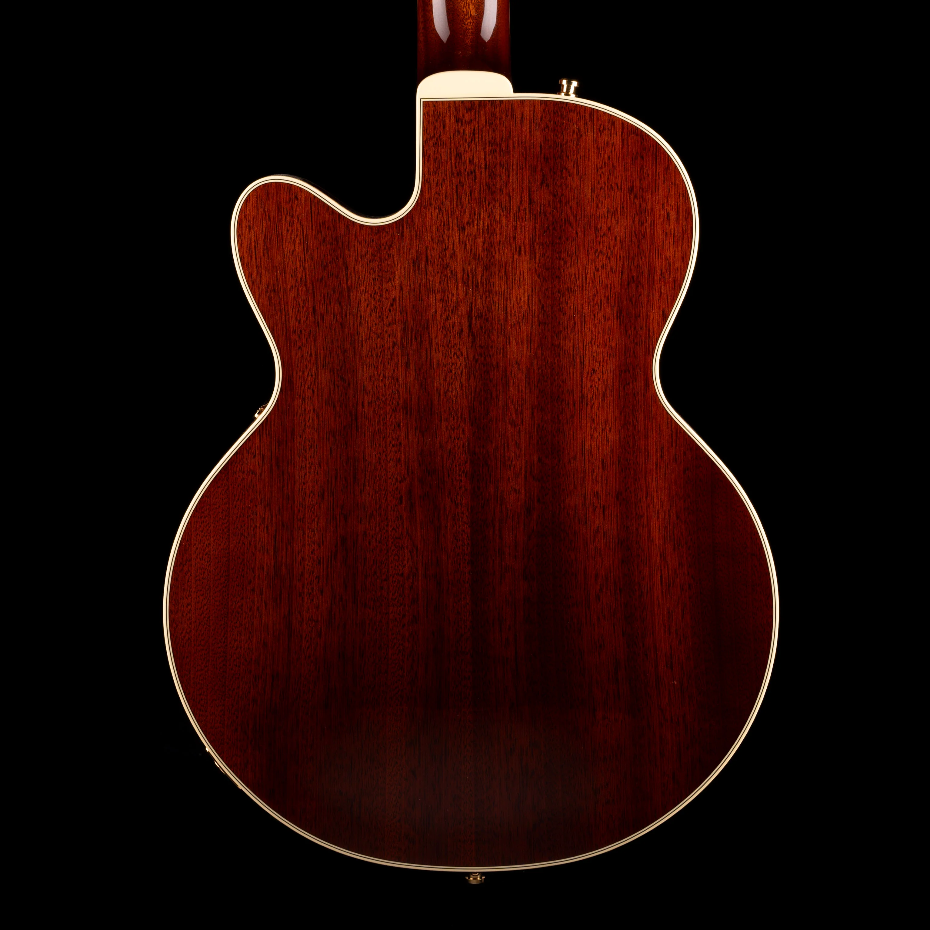 Gretsch Limited Edition Falcon Center Block Jr. Quilted Maple Roundup Orange with Case - Image 9