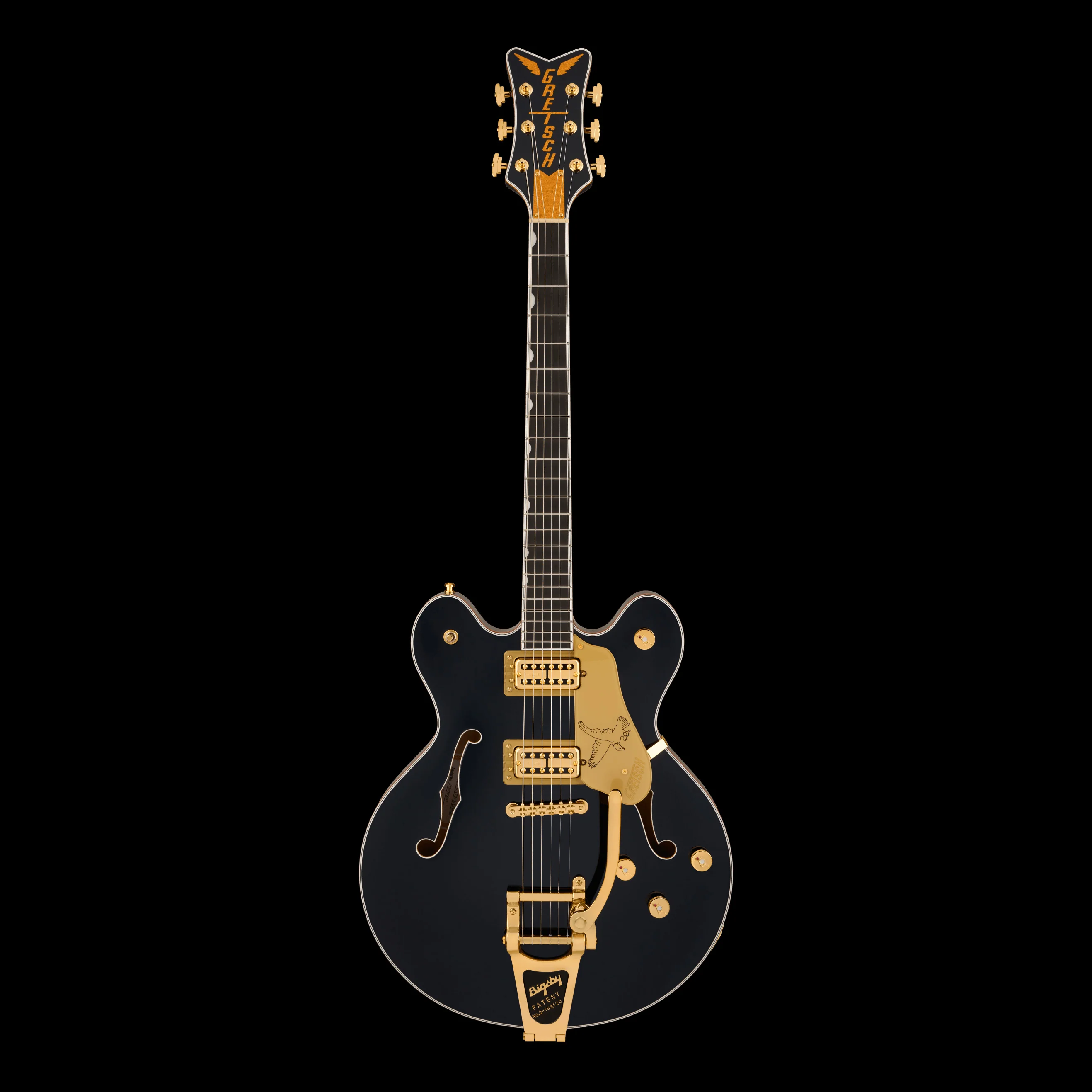 Gretsch Limited Edition Falcon Center Block Midnight Sapphire with Case - Image 2