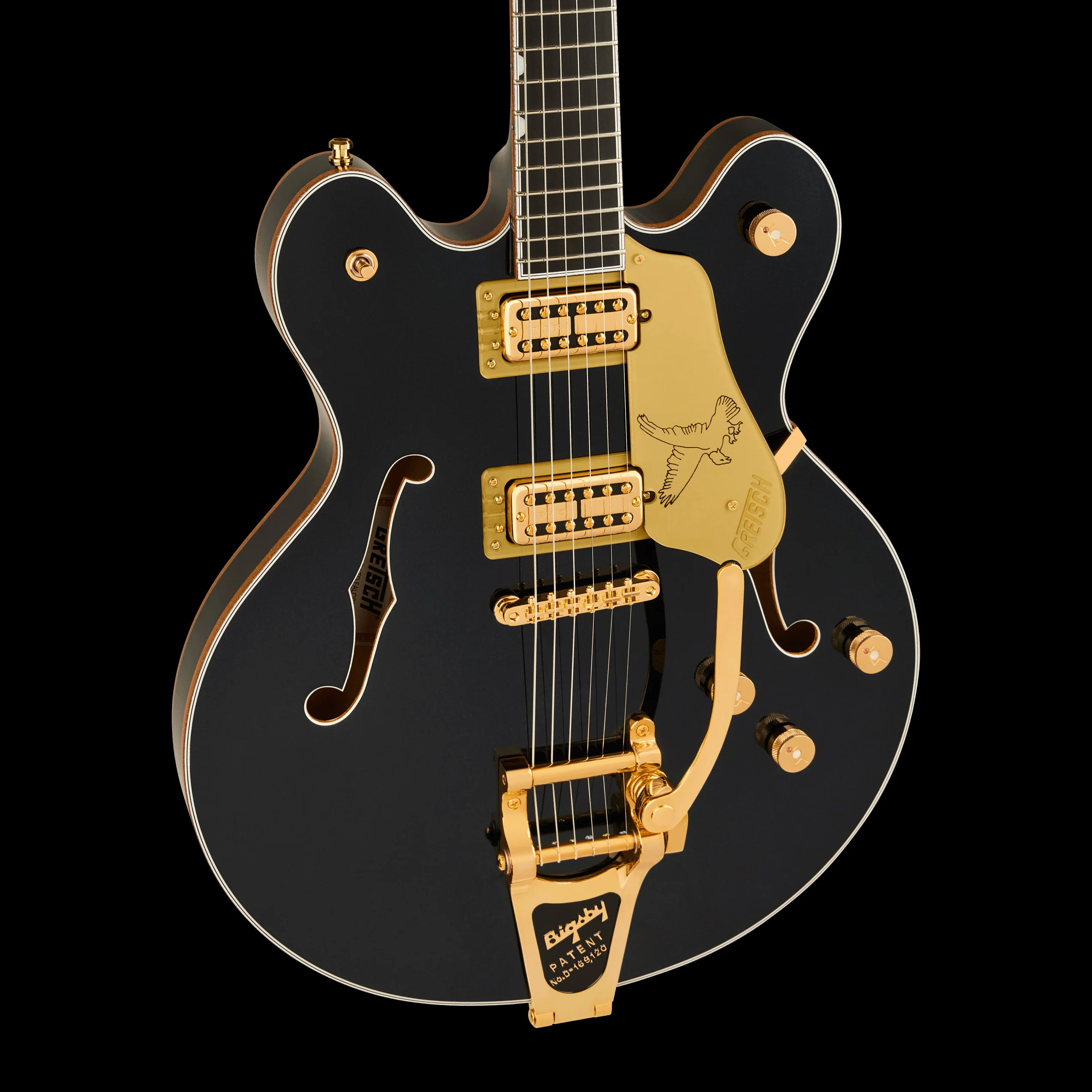 Gretsch Limited Edition Falcon Center Block Midnight Sapphire with Case - Image 3