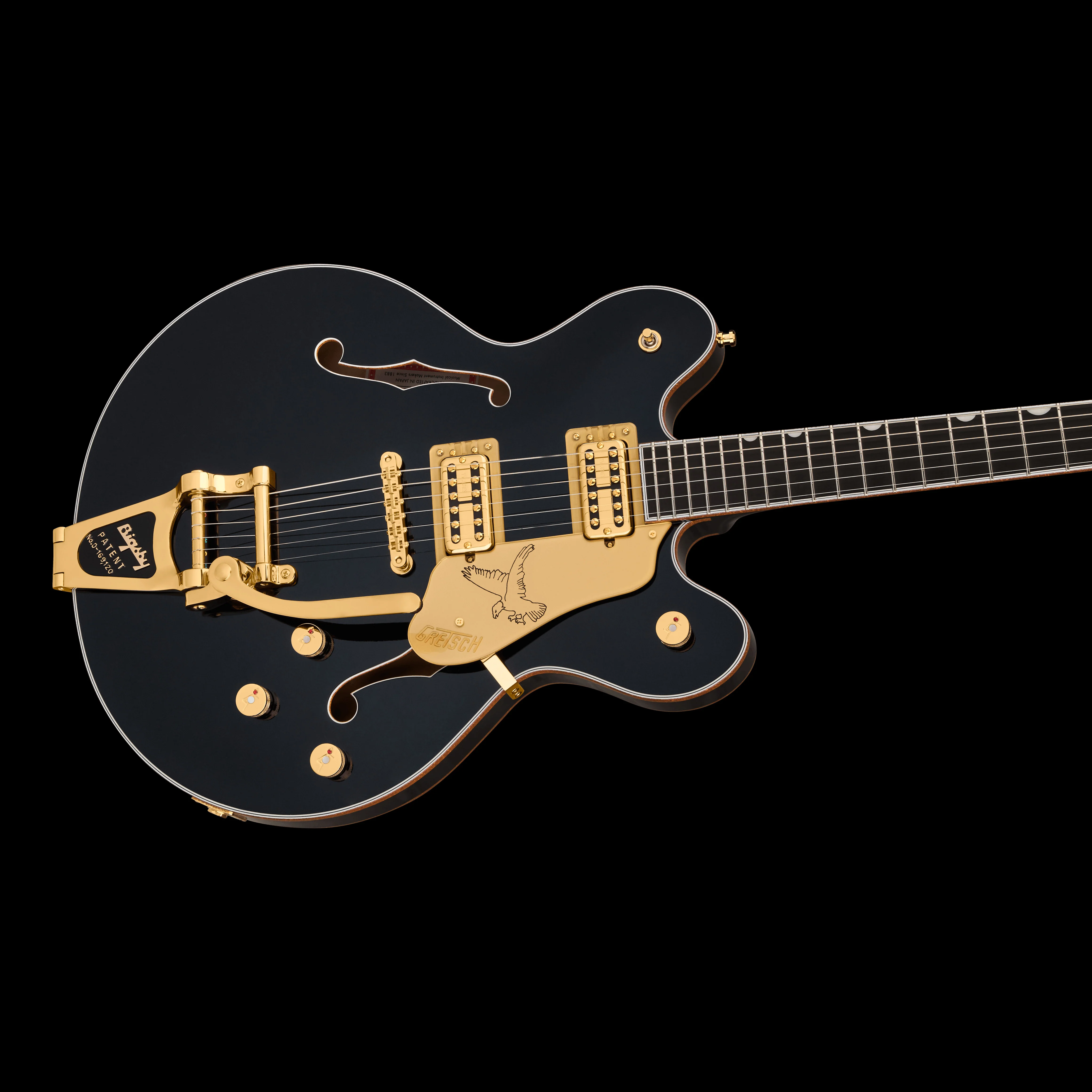 Gretsch Limited Edition Falcon Center Block Midnight Sapphire with Case - Image 4