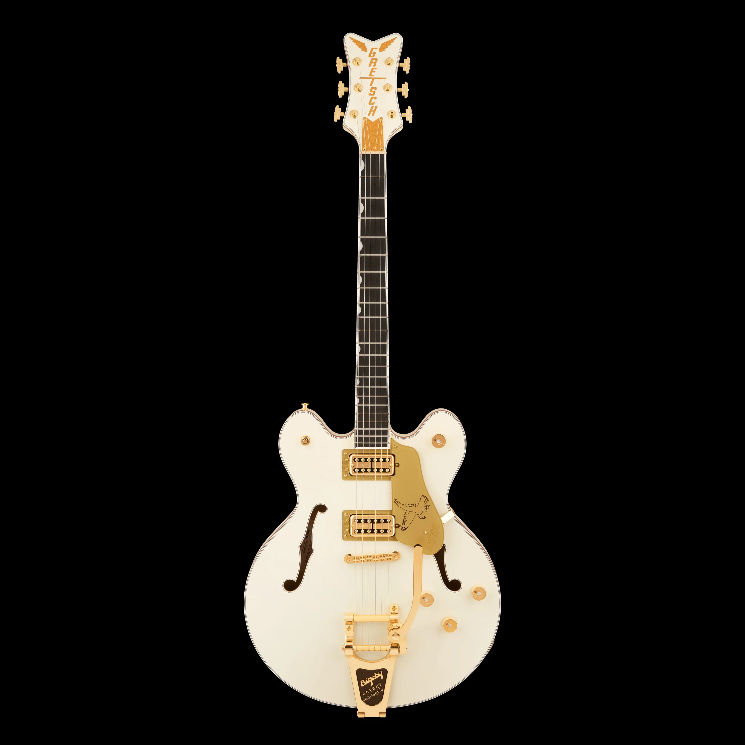 Gretsch Limited Edition Falcon Center Block Vintage White with Case - Image 2