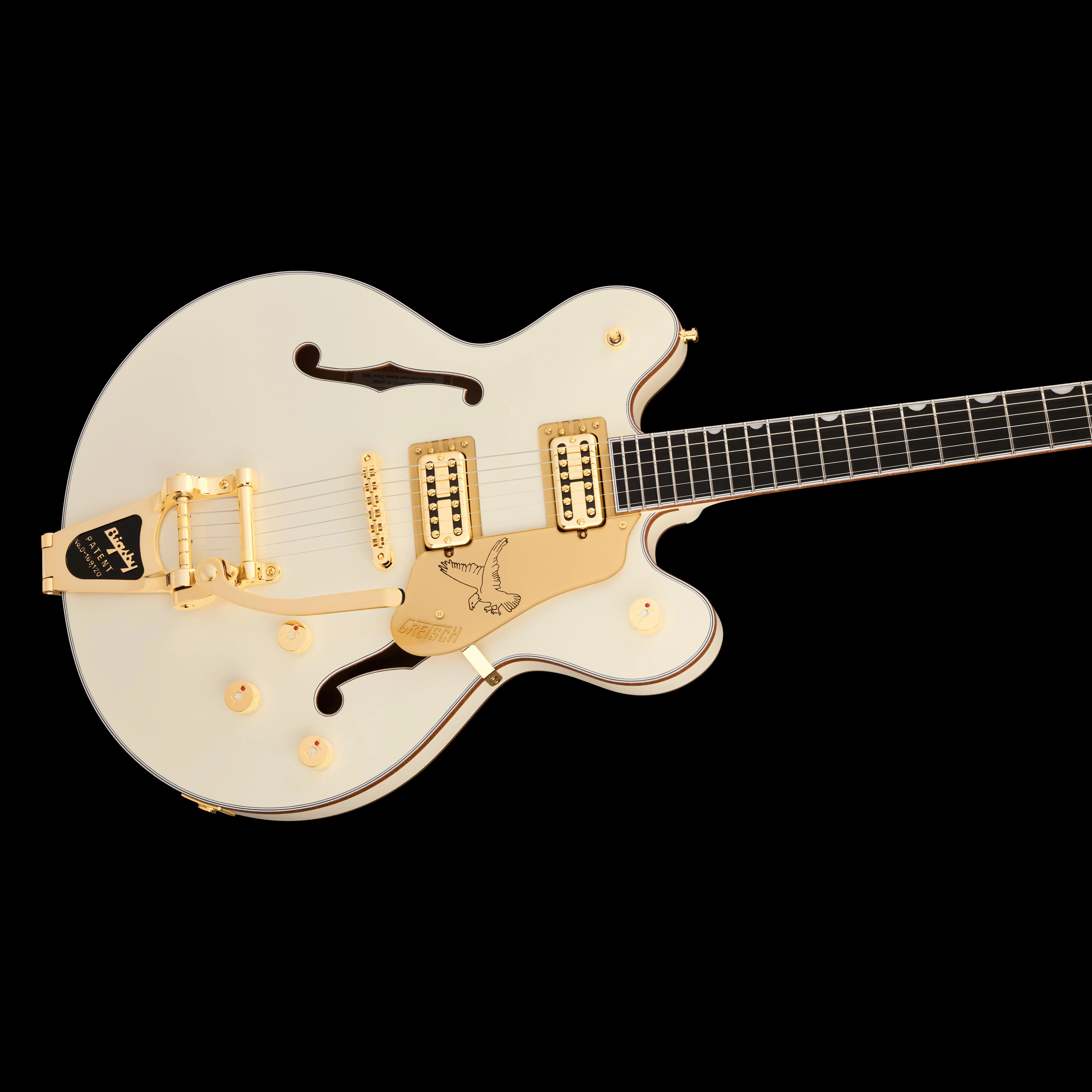 Gretsch Limited Edition Falcon Center Block Vintage White with Case - Image 3