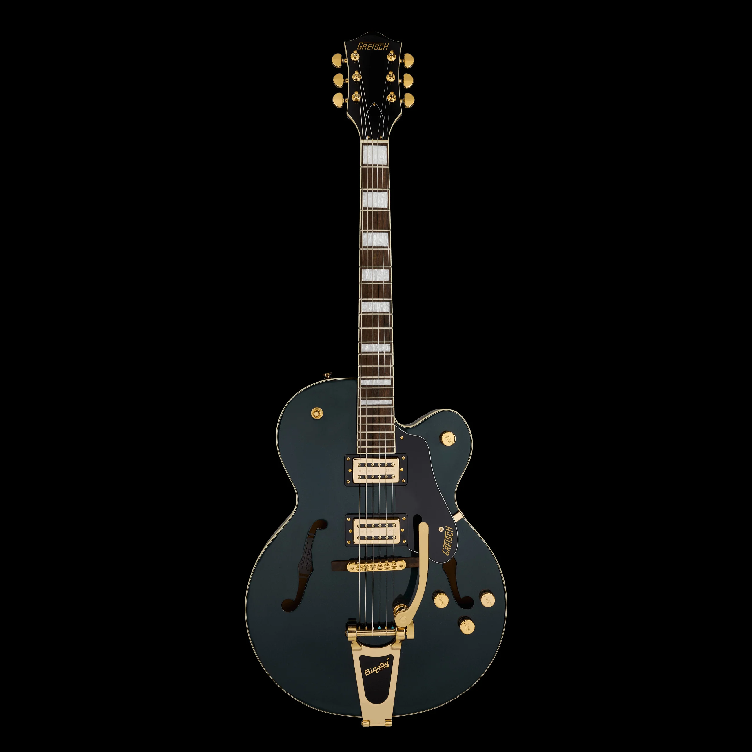 Gretsch Limited Edition G2420TG Streamliner Hollow Body w/ Bigsby Cadillac Green - Image 2