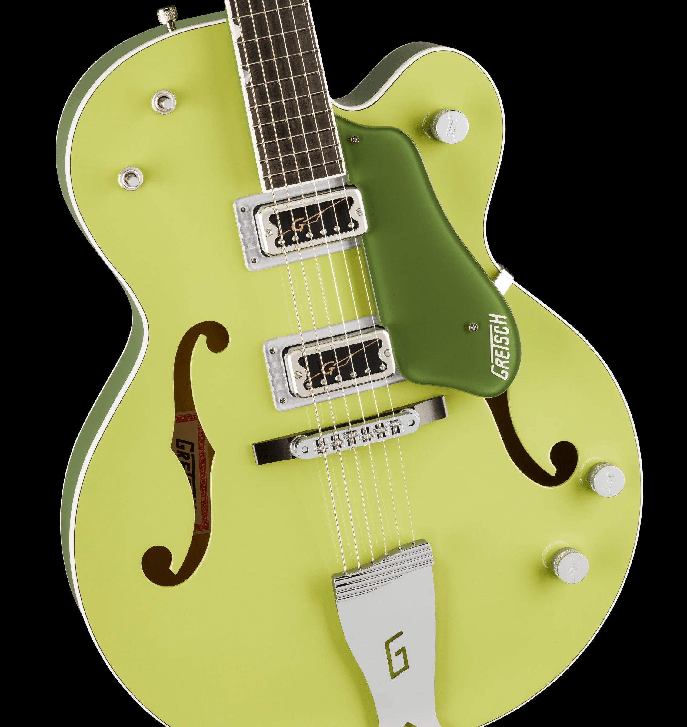 Gretsch Limited Edition G6618-MG Martin Gore Anniversary 2-Tone Smoke Green With Case - Image 4