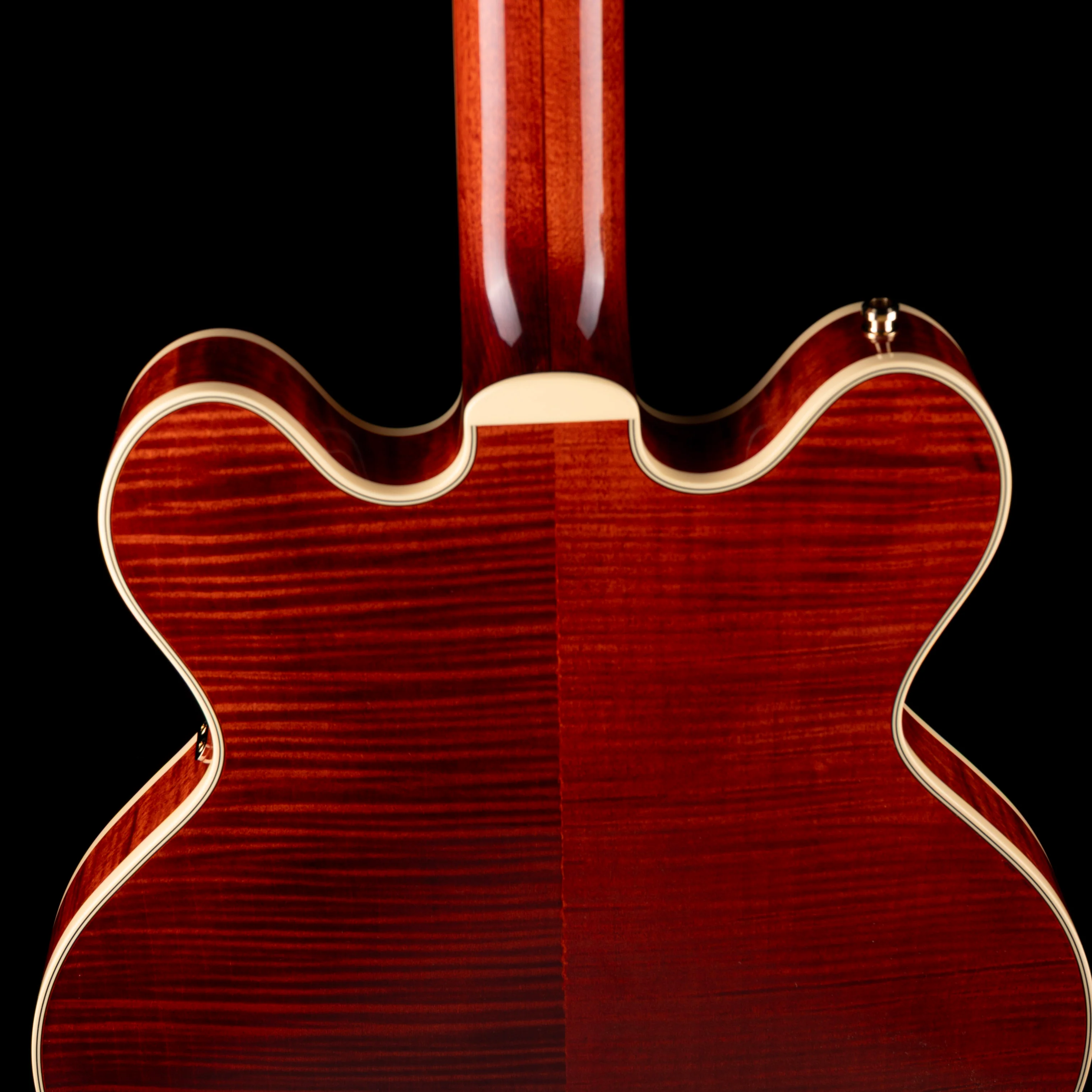 Gretsch Professional Broadkaster LX Figured Center Block Bourbon Stain with Case - Image 12