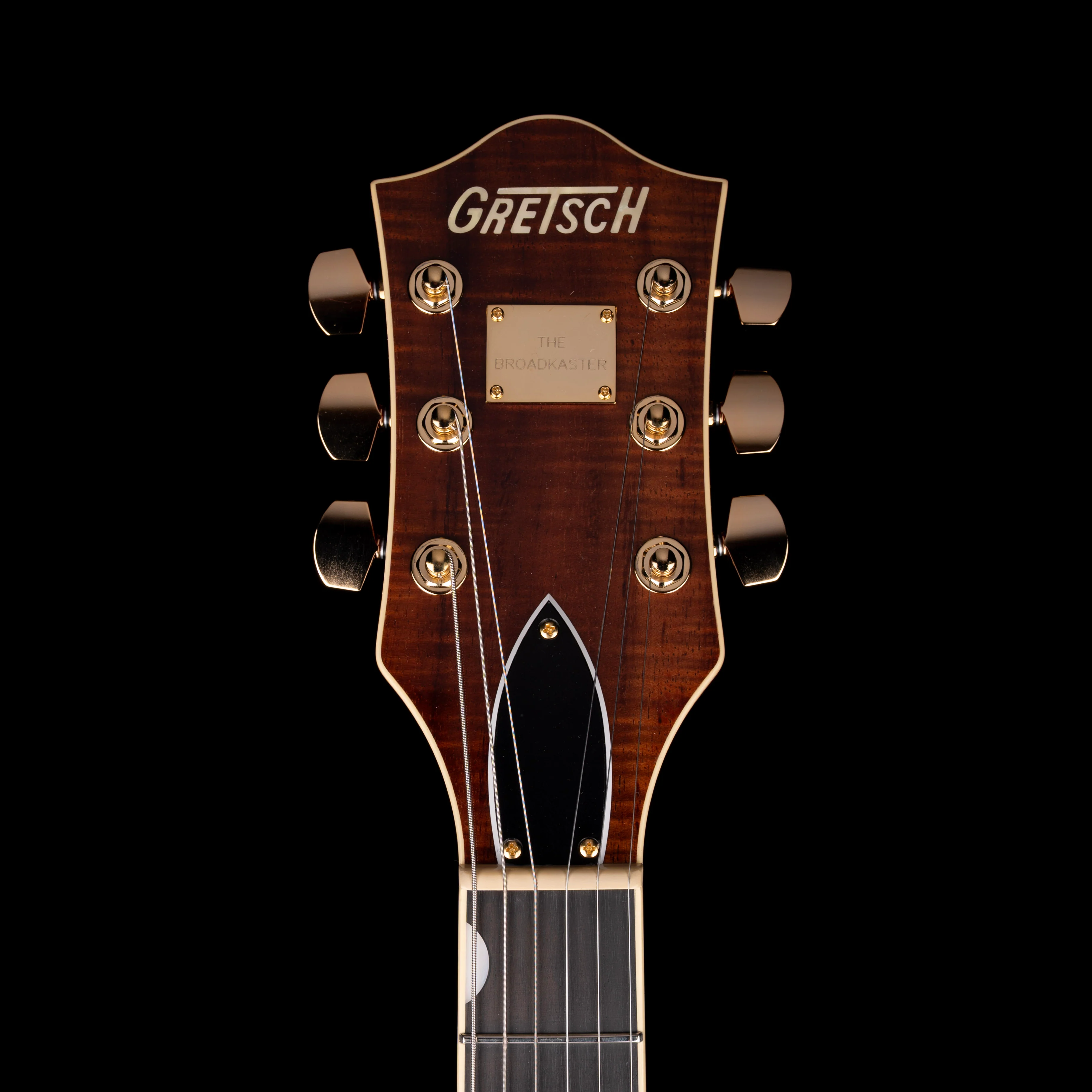 Gretsch Professional Broadkaster LX Figured Center Block Bourbon Stain with Case - Image 14