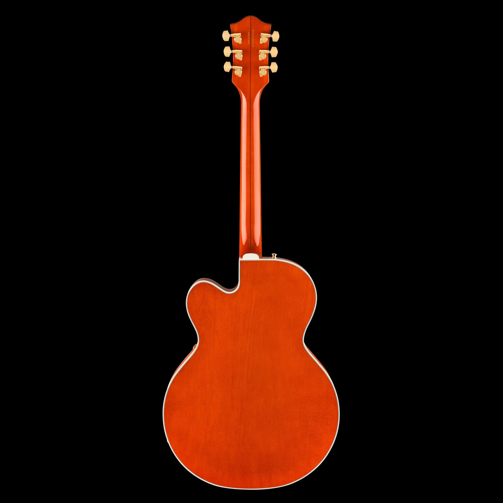Gretsch Professional Nashville Hollow Body with Bigsby Orange Stain With Case - Image 5