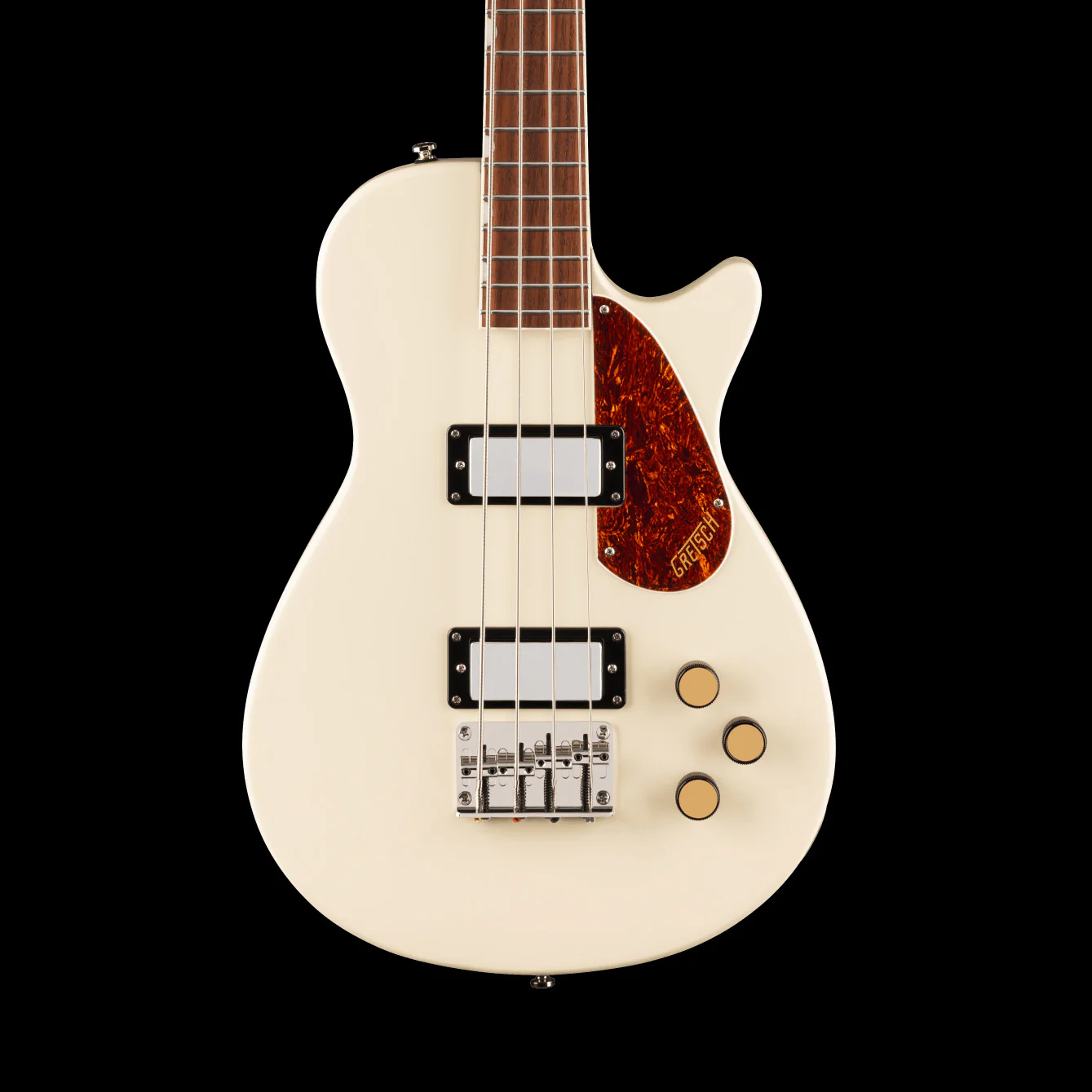 Gretsch Streamliner Jet Club Bass Single-Cut Laurel Fingerboard Vintage White