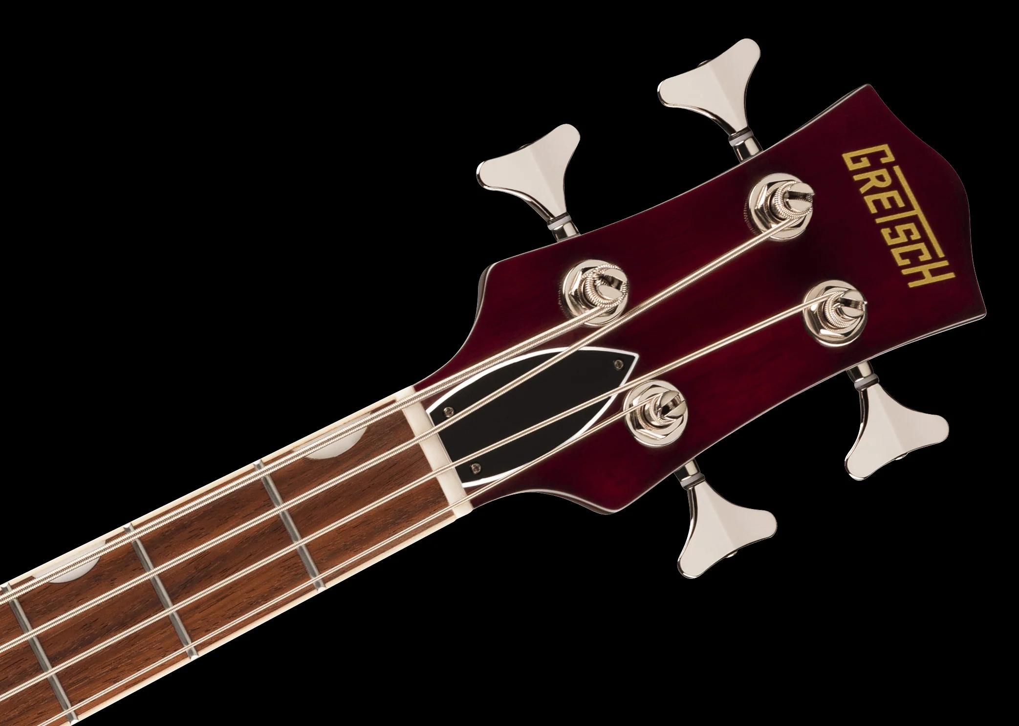 Gretsch Streamliner Jet Club Bass Single-Cut Laurel Fingerboard Vintage White - Image 6