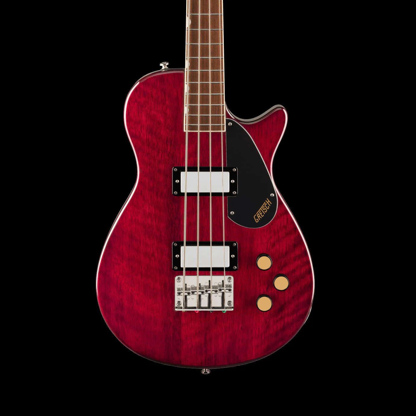 Gretsch Streamliner Jet Club Bass Single-Cut Laurel Fingerboard Walnut Stain