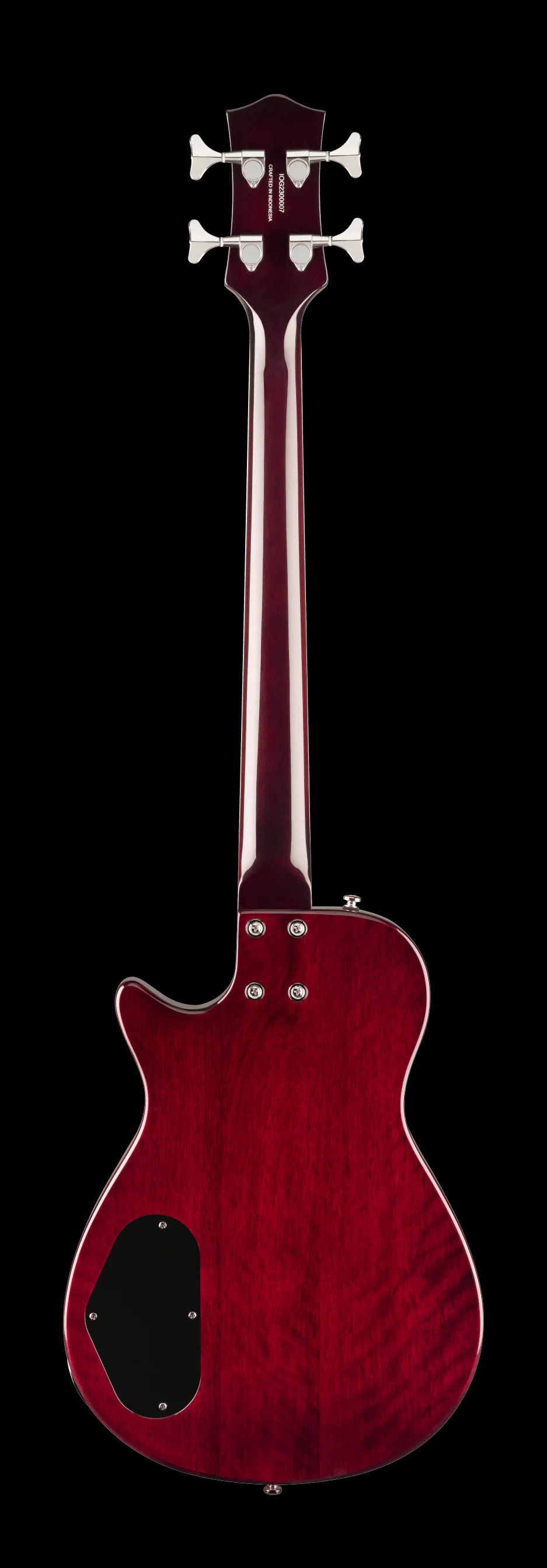 Gretsch Streamliner Jet Club Bass Single-Cut Laurel Fingerboard Walnut Stain - Image 5