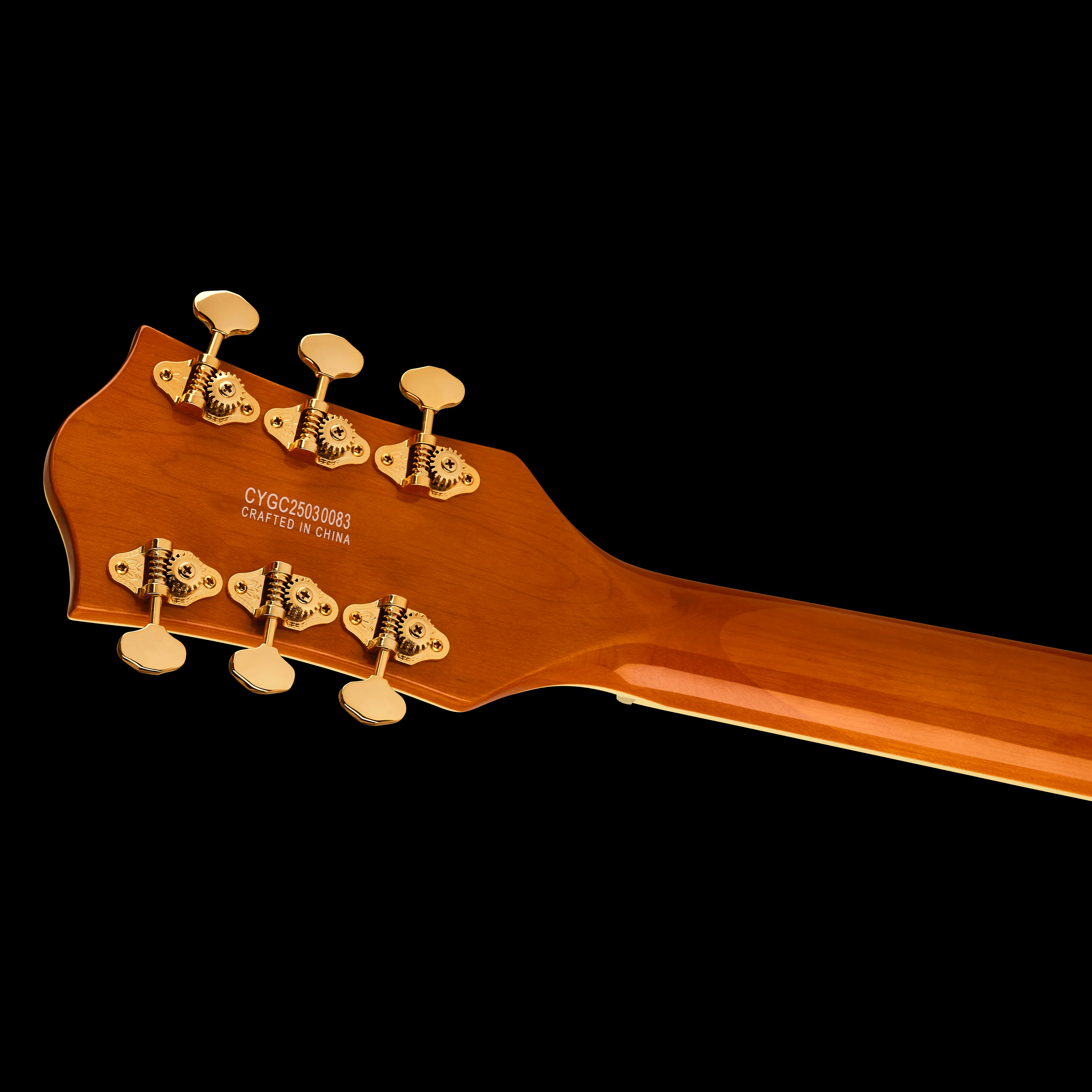 Gretsch Synchromatic Nashville Hollow Body with Bigsby 50's Orange Stain With Case - Image 7