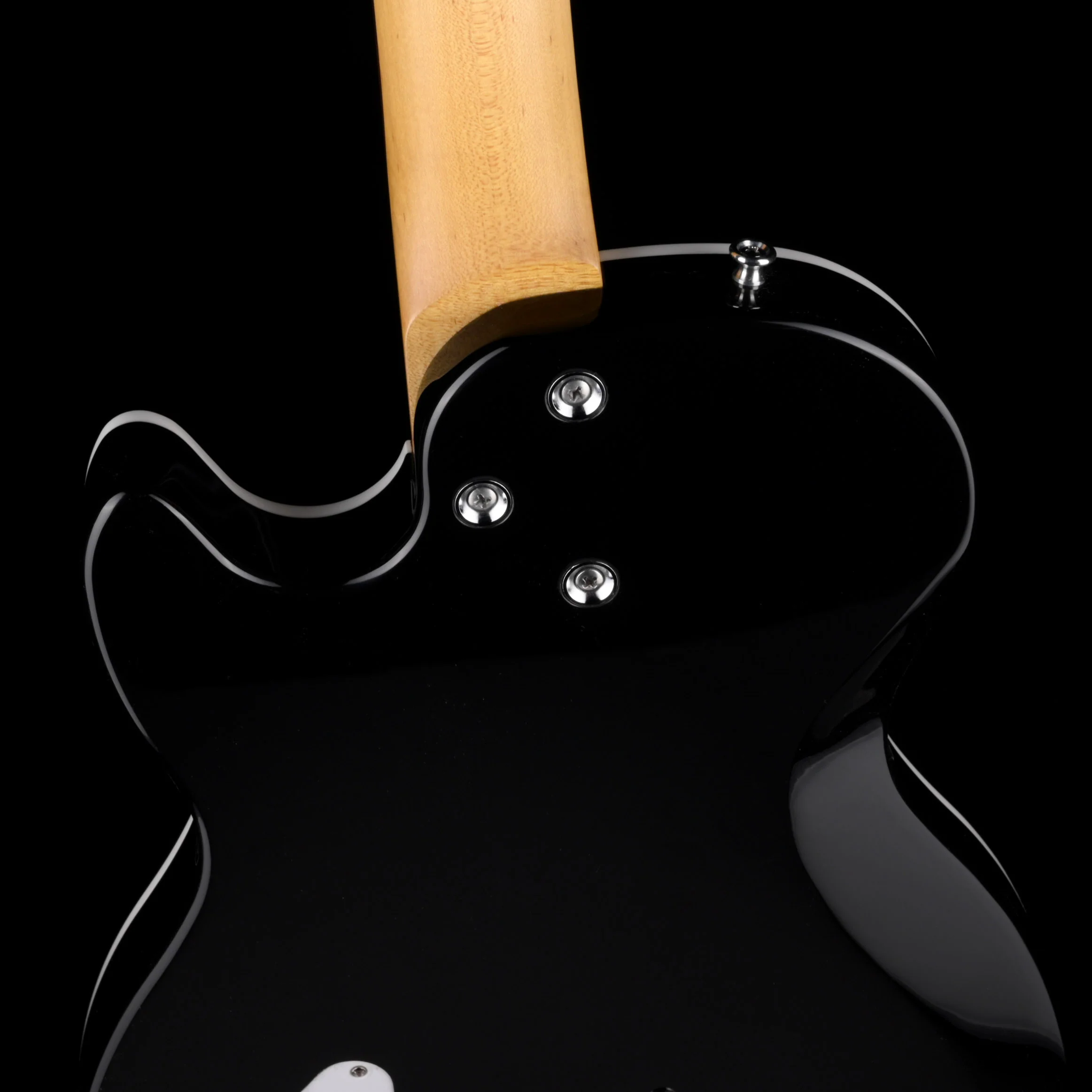 Harmony Factory Special Jupiter Thinline Flame Maple 3 Tone Sunburst With Mono Case - 1 OF 24 - Image 11