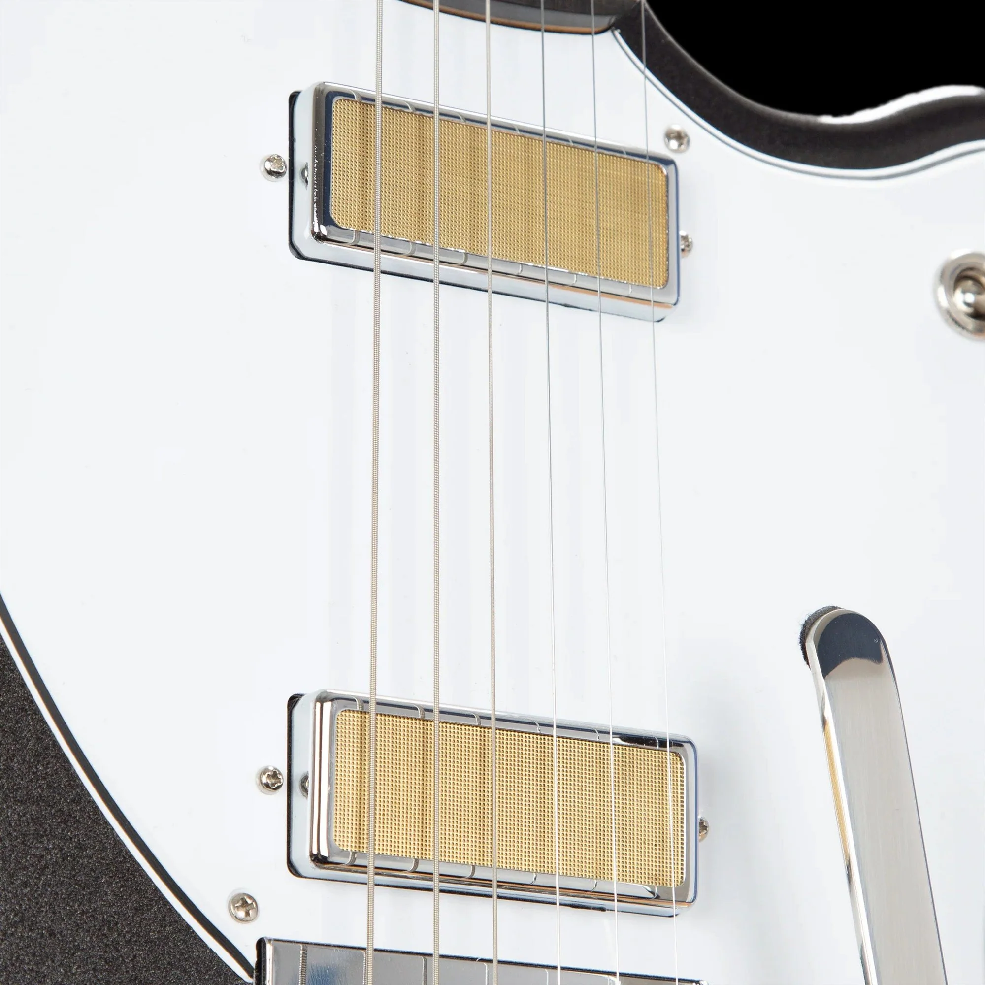 Harmony Standard Silhouette With Bigsby Space Black with Mono Case - Image 4