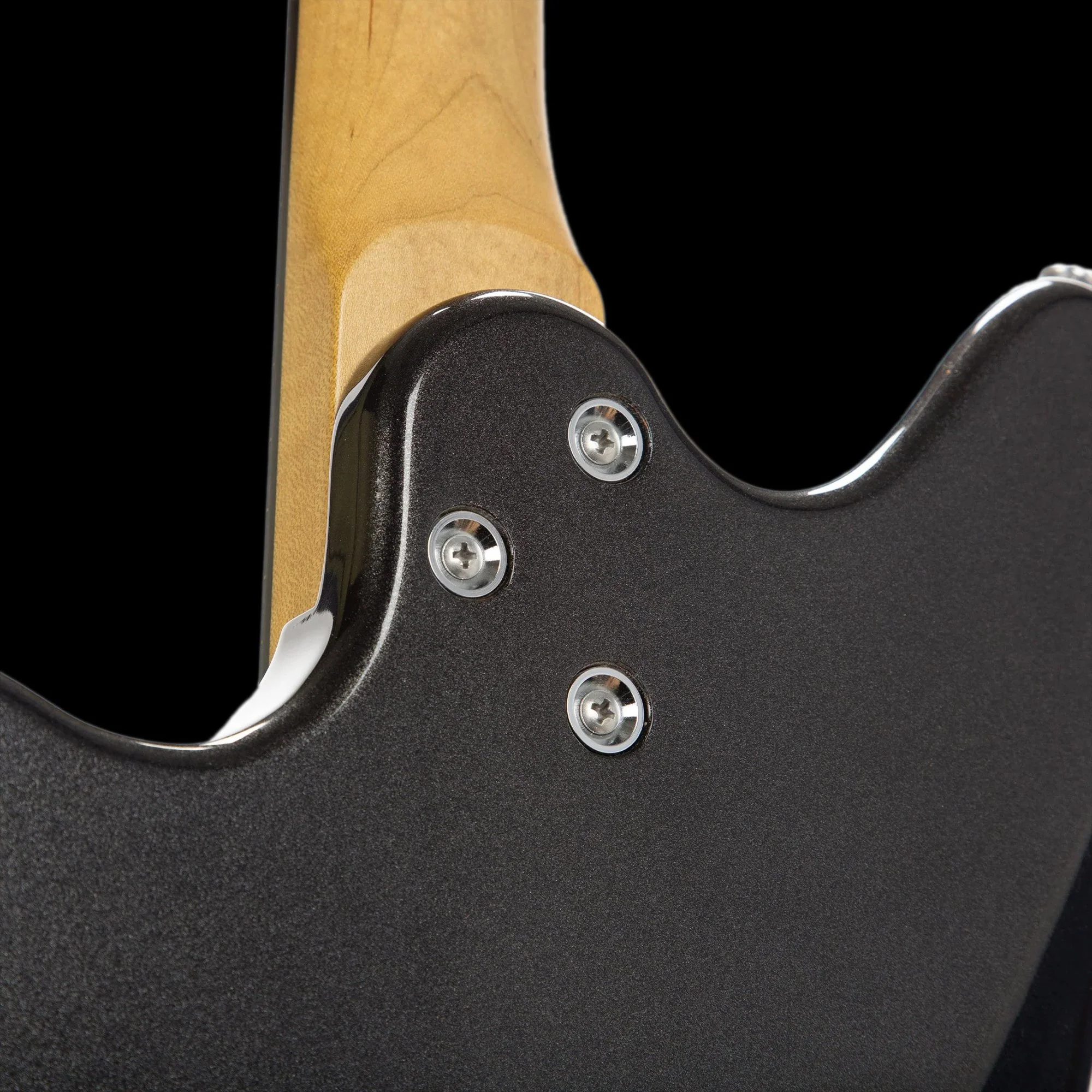 Harmony Standard Silhouette With Bigsby Space Black with Mono Case - Image 7
