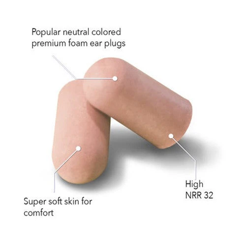 Hearos NRR-32 Earplugs 6 Pair - Image 2