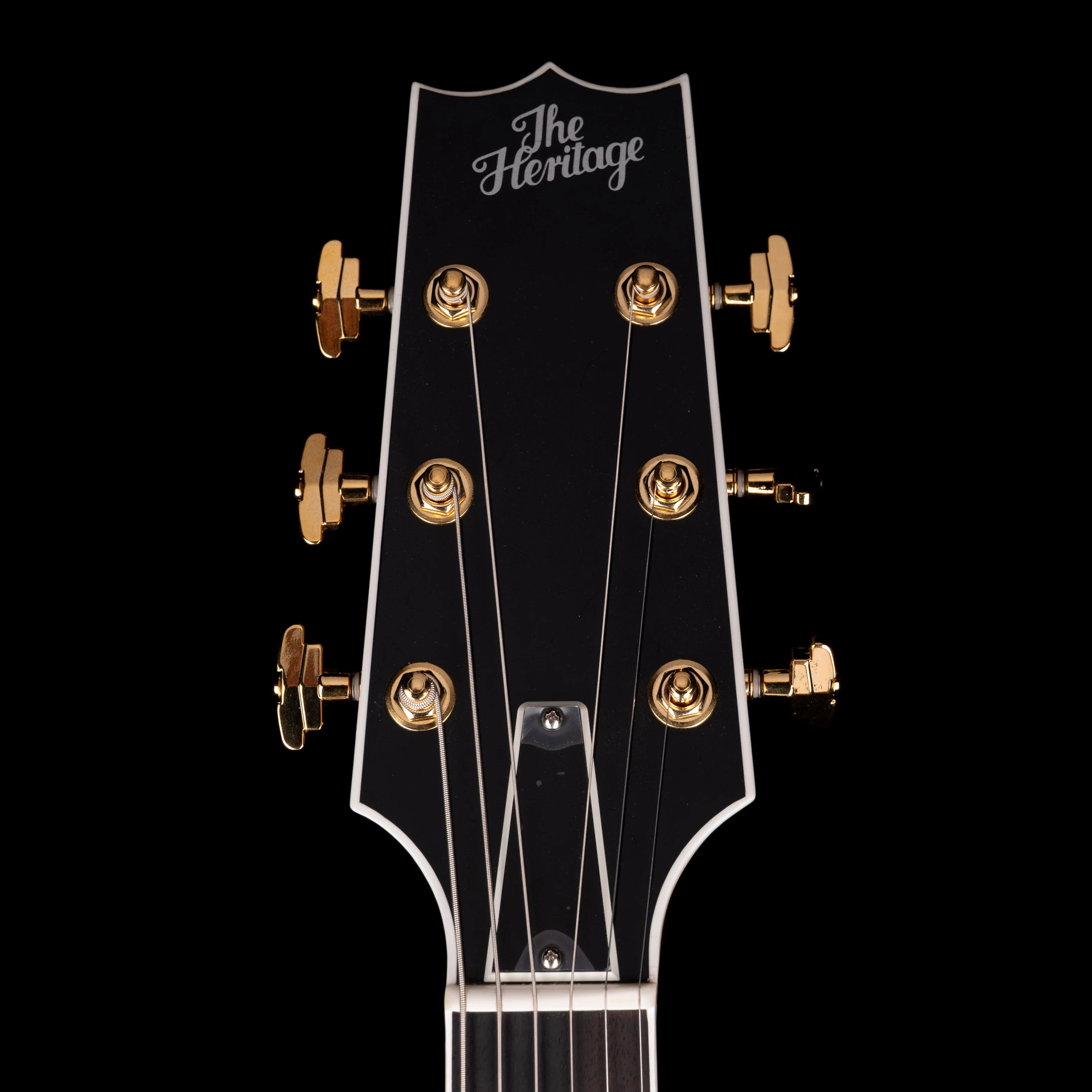 Heritage Eagle Classic Hollow Antique Natural Electric Guitar with Case - Image 16