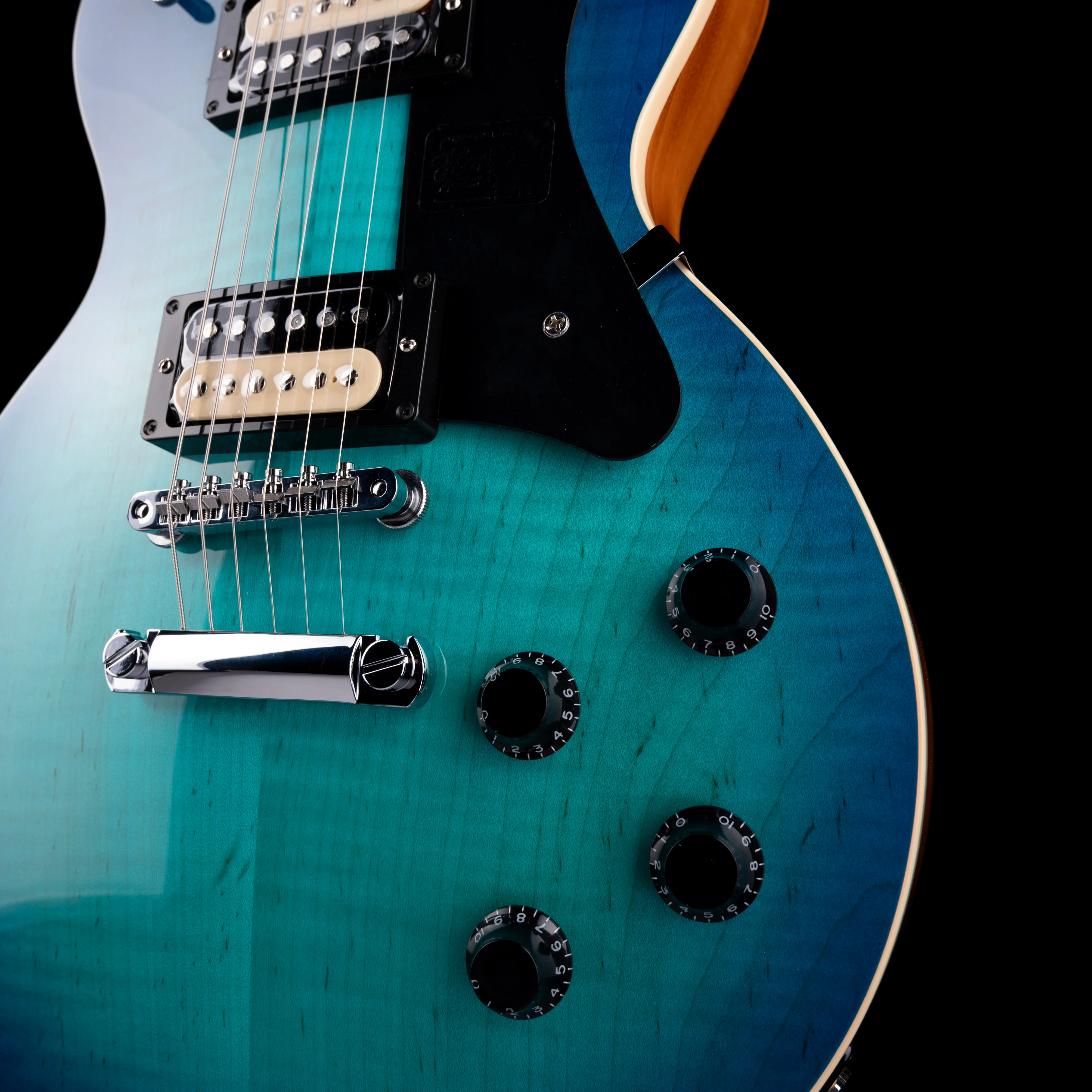 Heritage Factory Special Standard H-150 Electric Guitar Neptune Blue Burst With Case - 1 OF 24 - Image 5