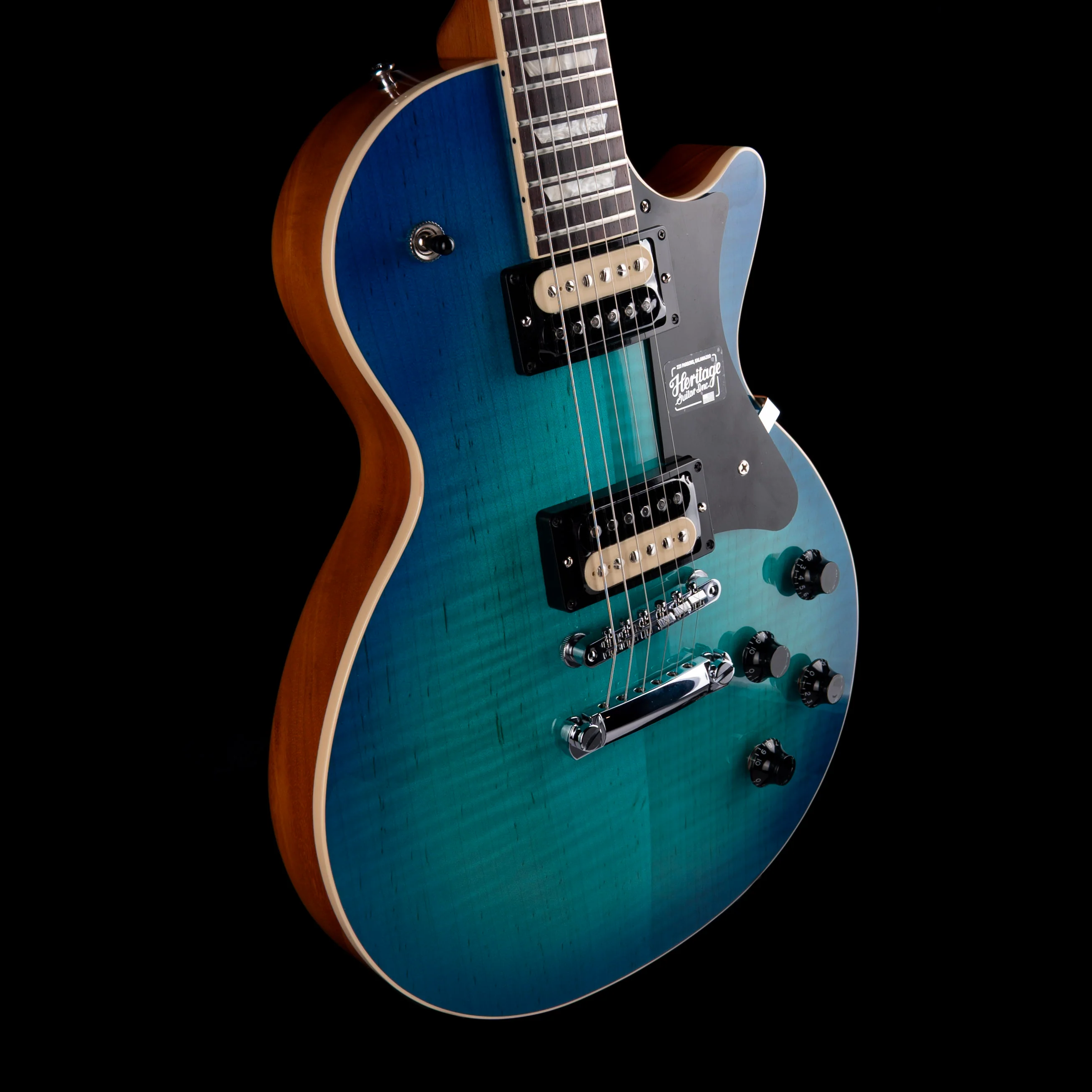Heritage Factory Special Standard H-150 Electric Guitar Neptune Blue Burst With Case - 1 OF 24 - Image 6