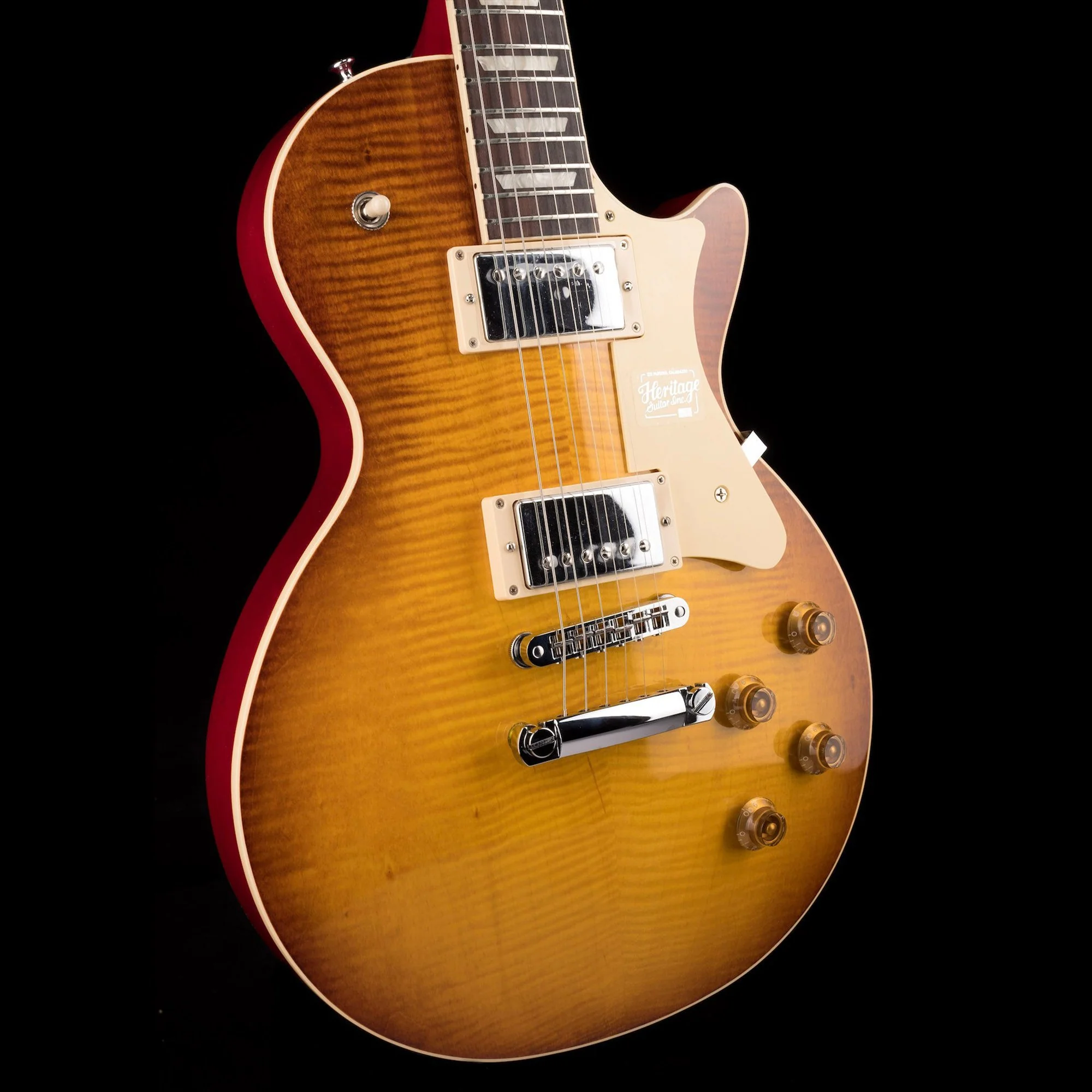 Heritage Standard H-150 Dirty Lemon Burst Electric Guitar with Case - Image 10