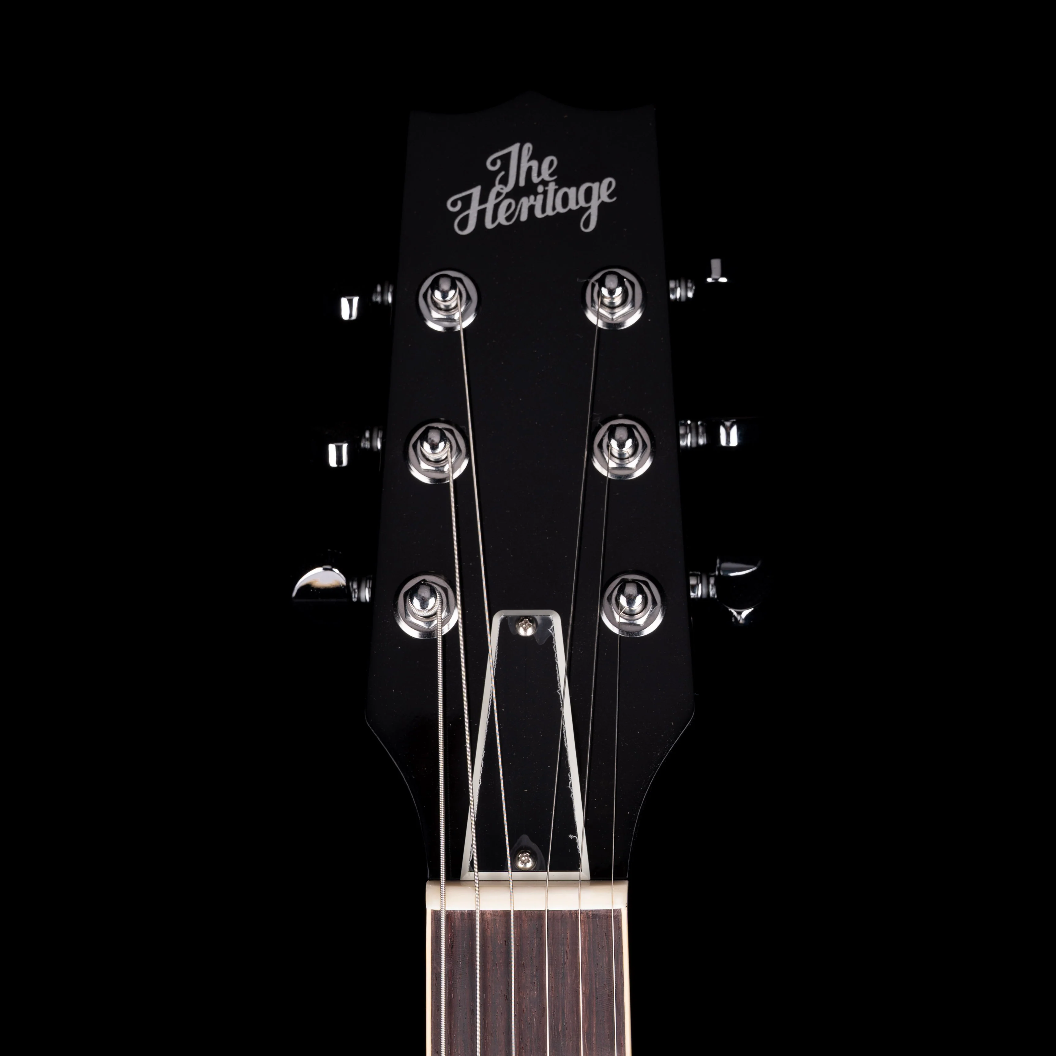 Heritage Standard H-150 Ebony Electric Guitar with Case - Image 12