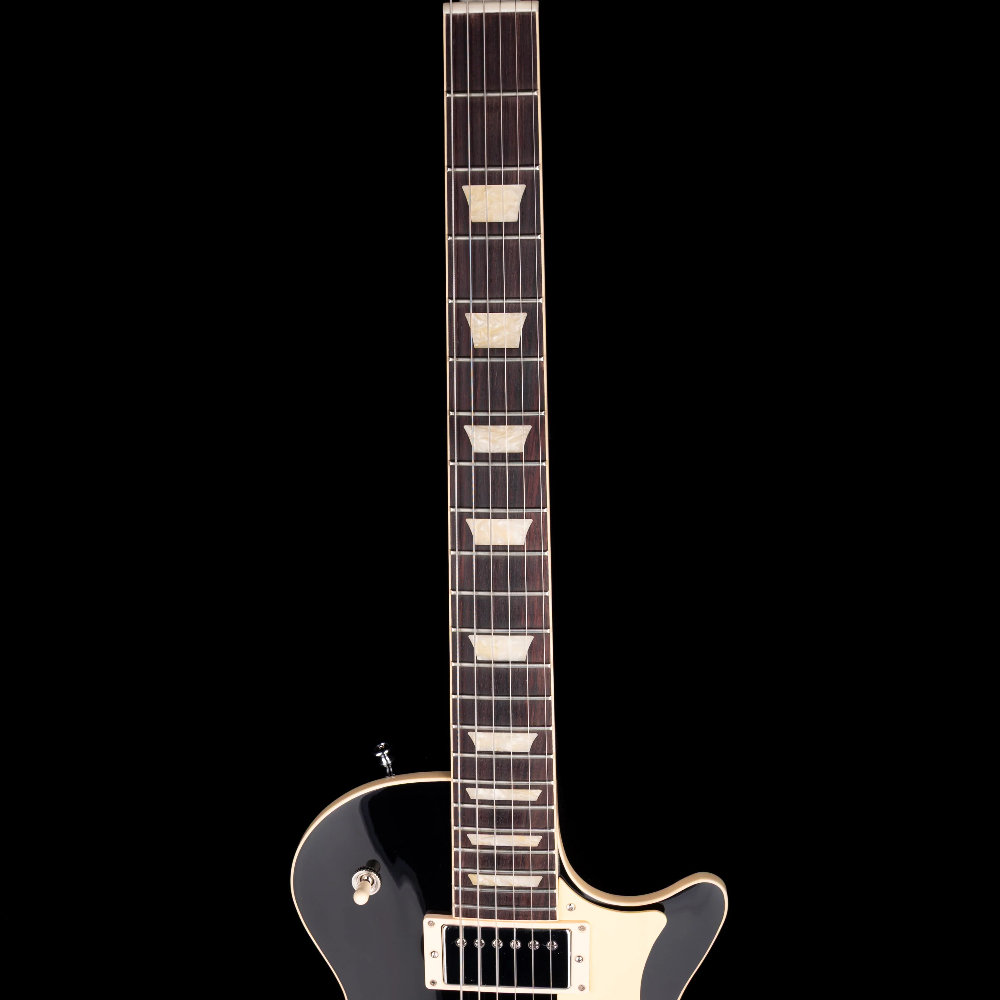 Heritage Standard H-150 Ebony Electric Guitar with Case - Image 7