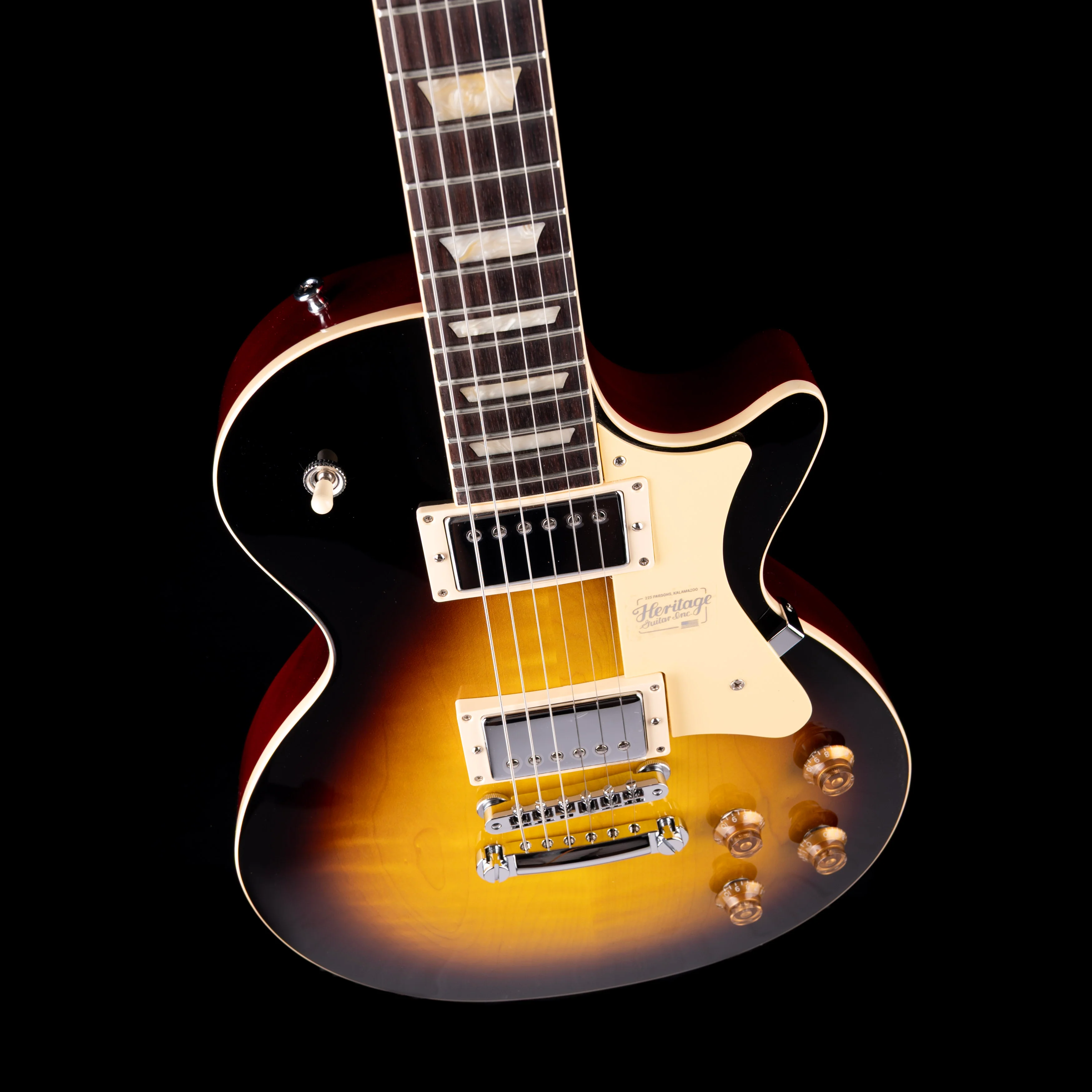Heritage Standard H-150 Original Sunburst Electric Guitar with Case - Image 3