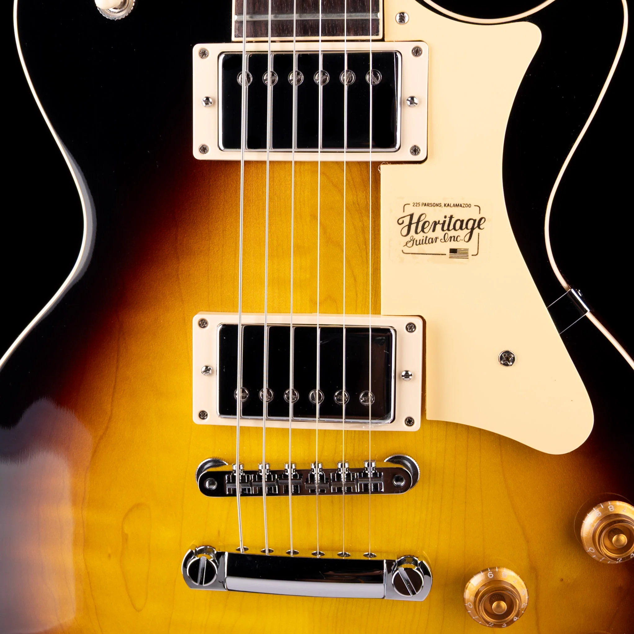 Heritage Standard H-150 Original Sunburst Electric Guitar with Case - Image 4