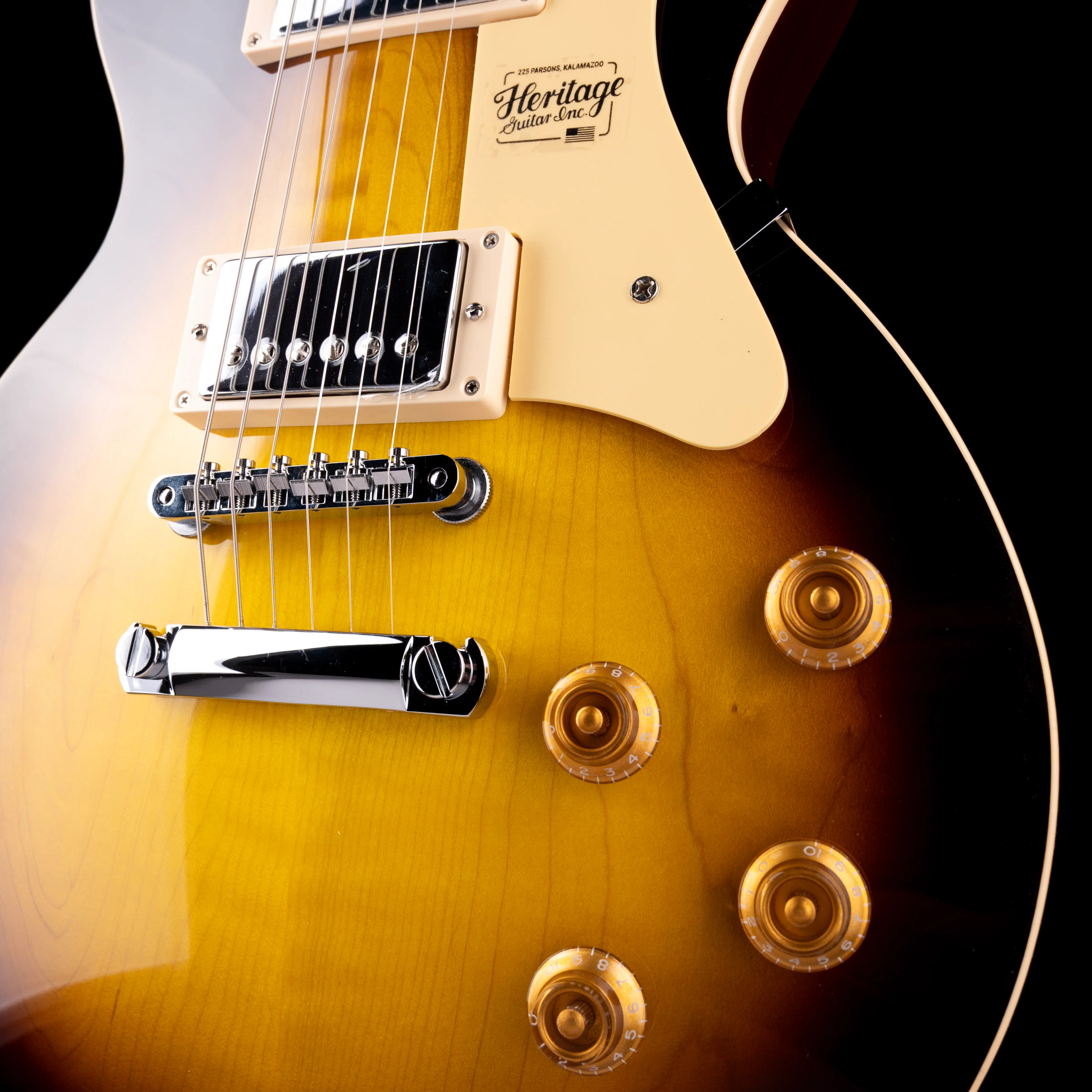 Heritage Standard H-150 Original Sunburst Electric Guitar with Case - Image 5