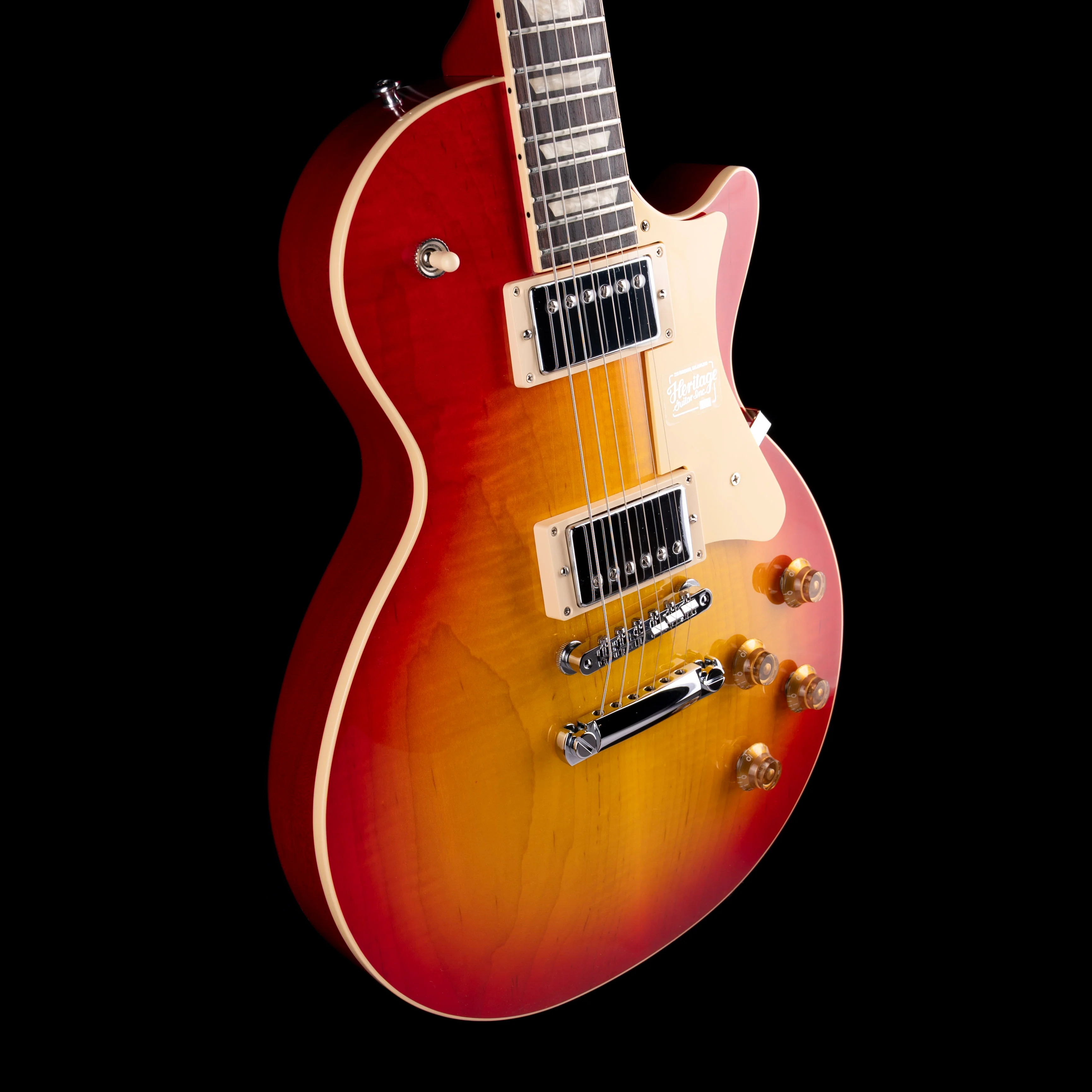 Heritage Standard H-150 Vintage Cherry Sunburst Electric Guitar with Case - Image 6