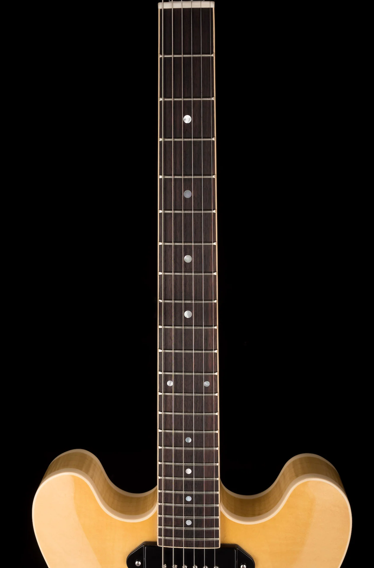 Heritage H-530 Hollow Antique Natural Electric Guitar with Case - Image 13