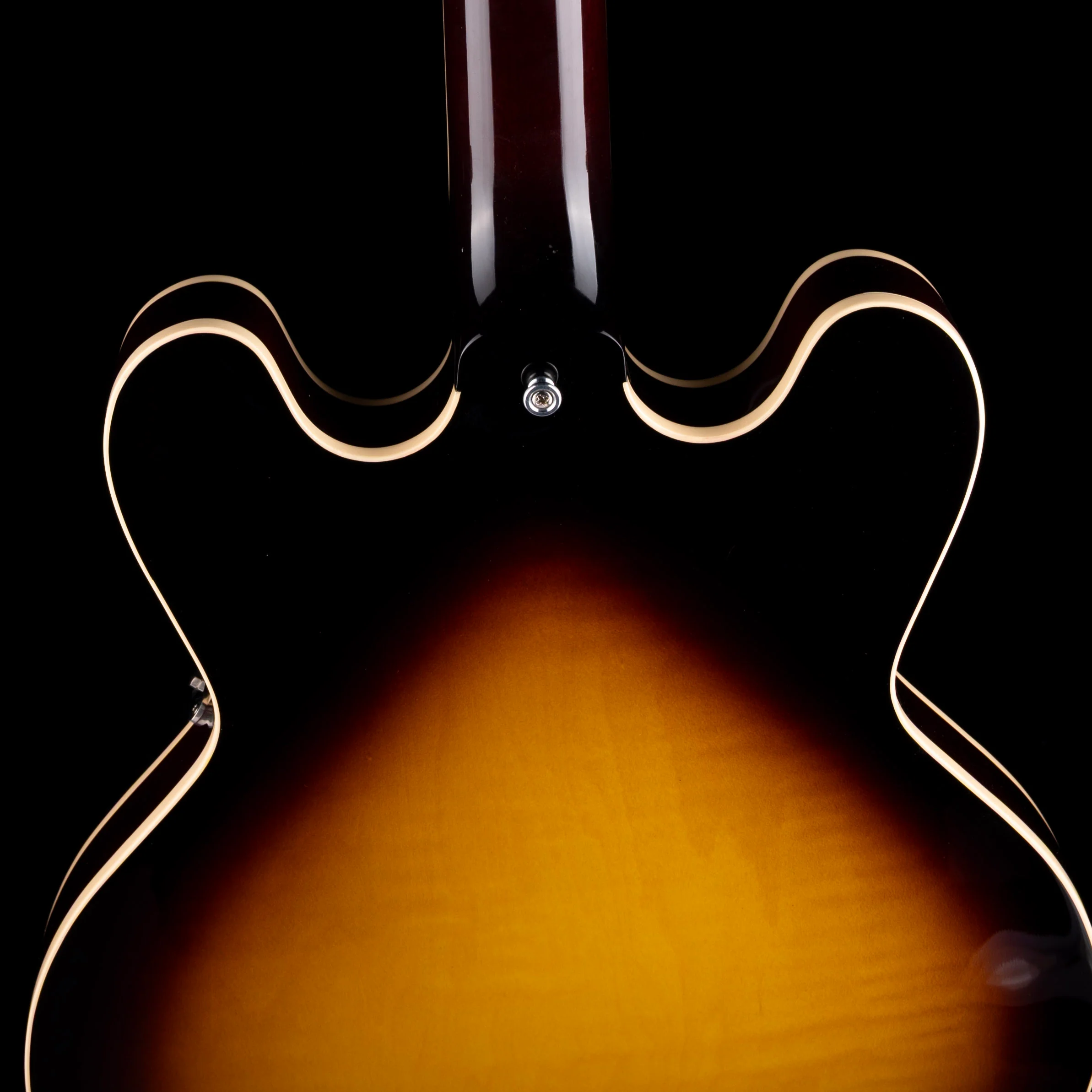 Heritage Standard H-535 Semi-Hollow Original Sunburst Electric Guitar with Case - Image 11