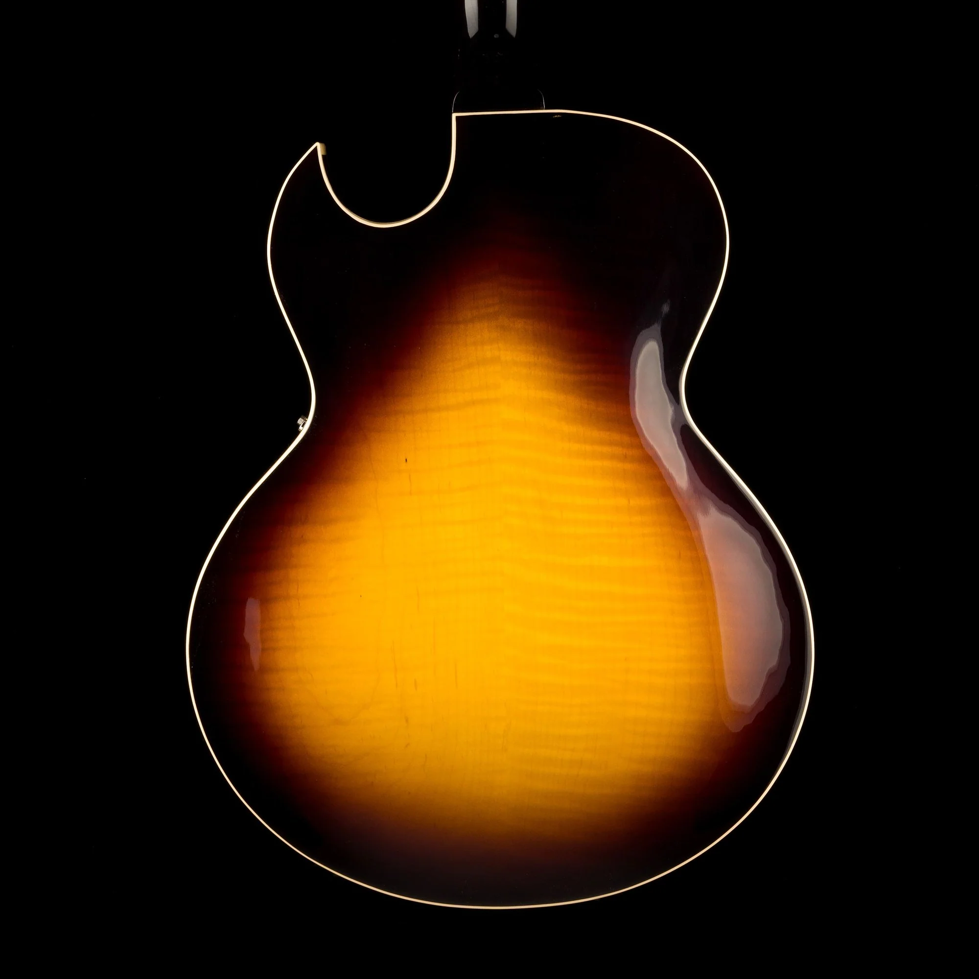 Heritage H-575 Hollow Original Sunburst Electric Guitar with Case - Image 13