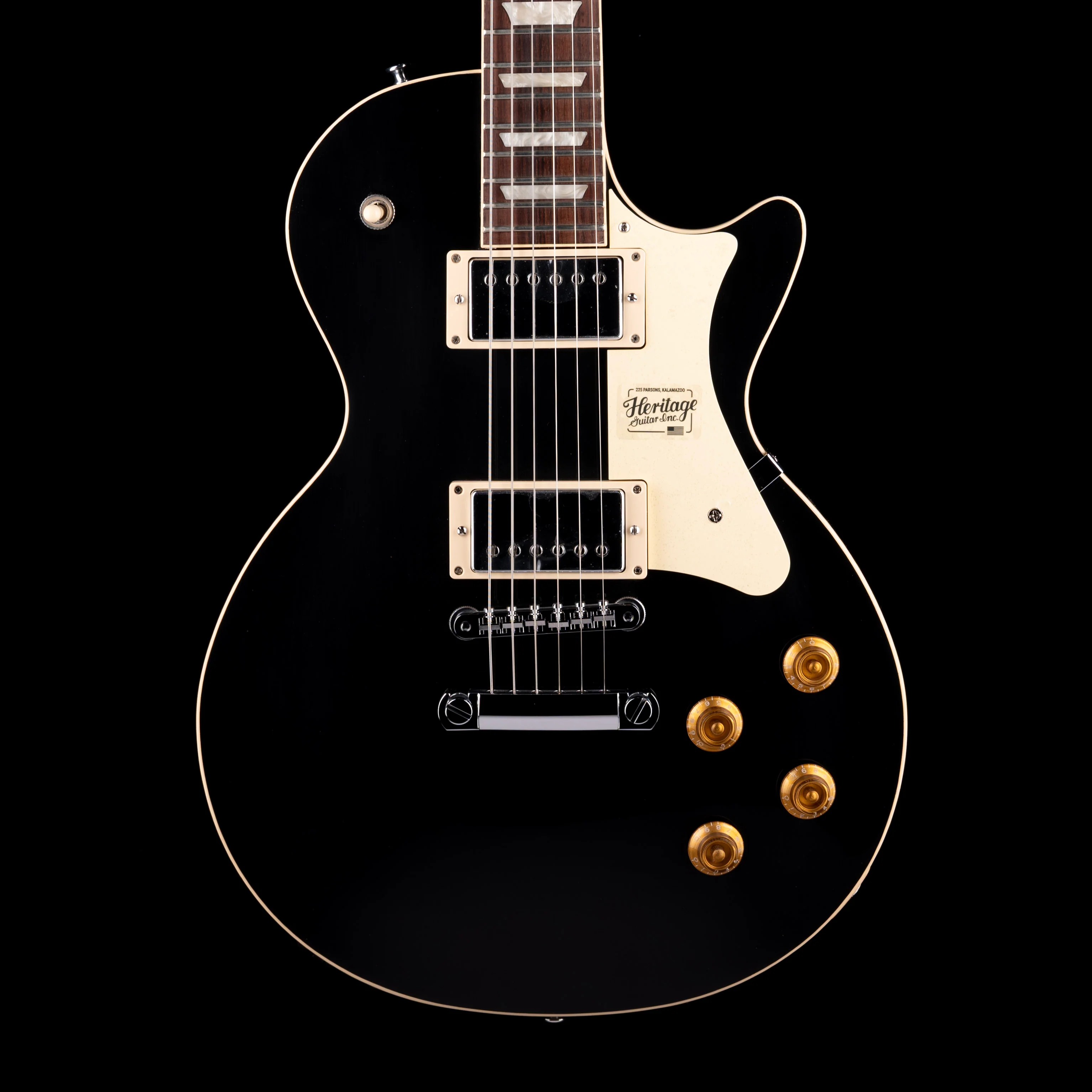 Heritage Standard II H-150 Ebony with Case