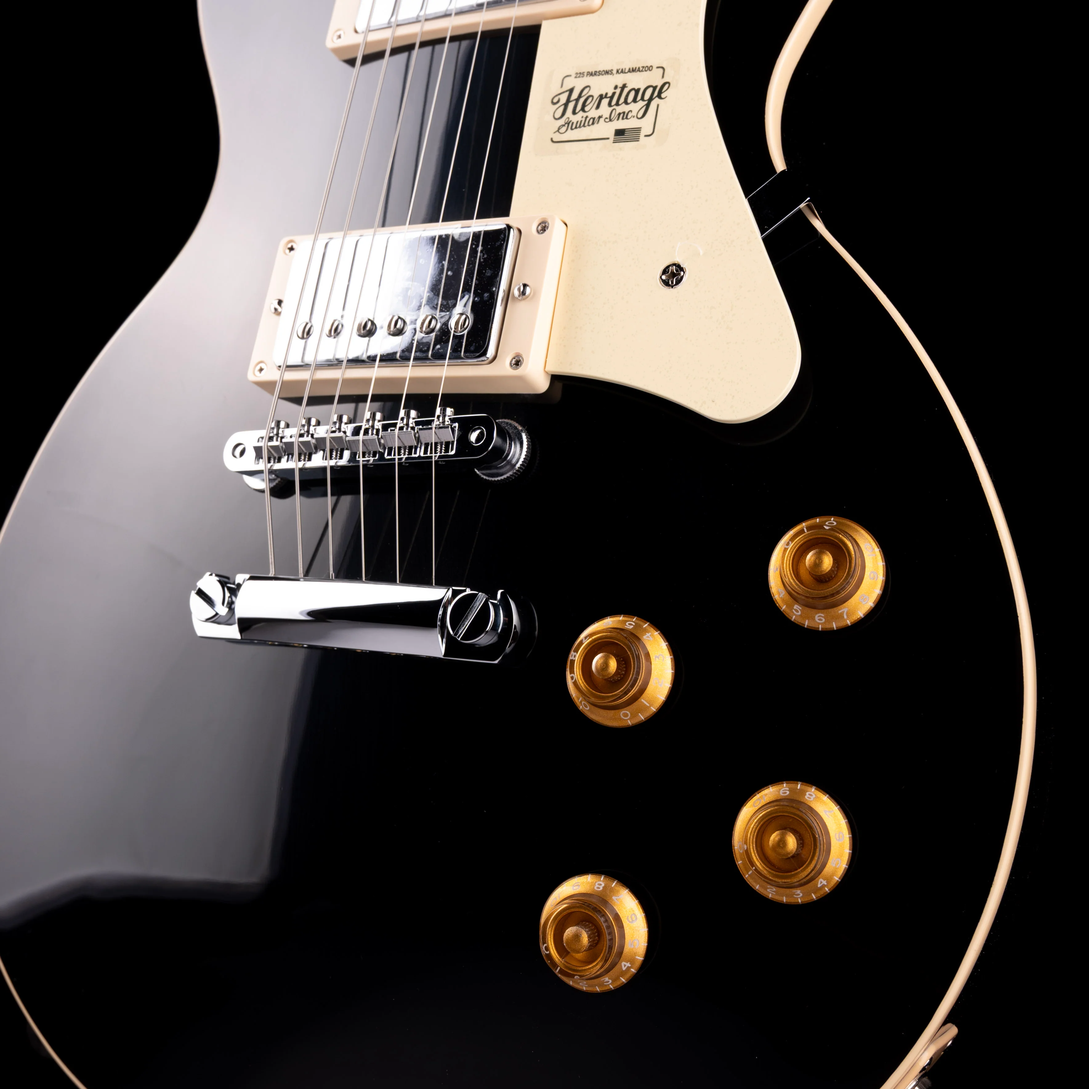 Heritage Standard II H-150 Ebony with Case - Image 5
