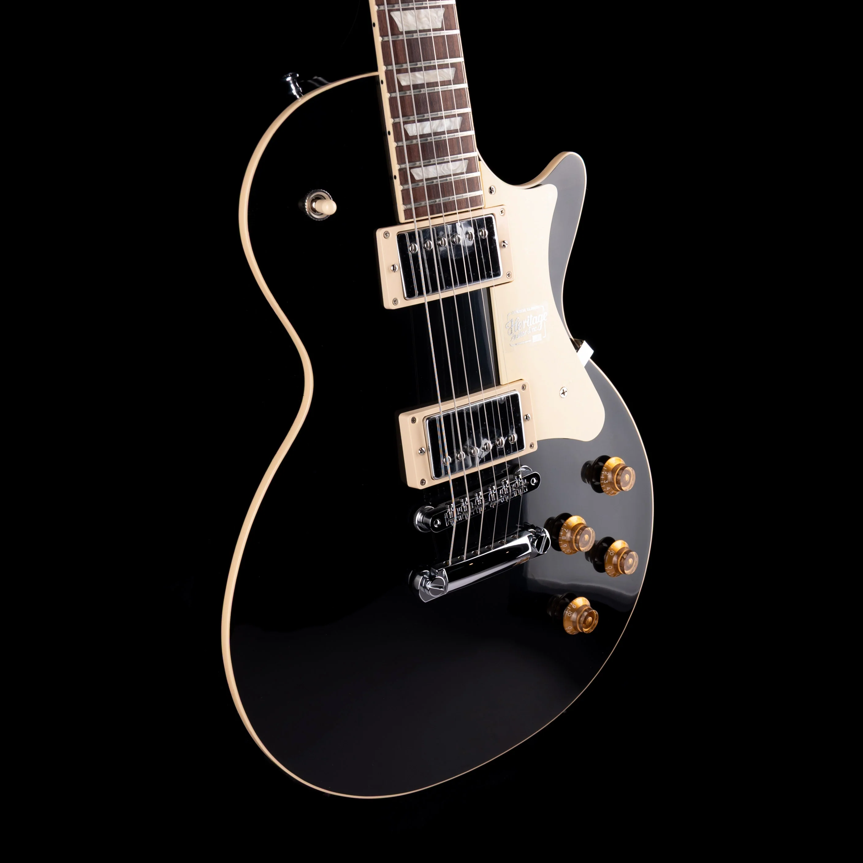 Heritage Standard II H-150 Ebony with Case - Image 6