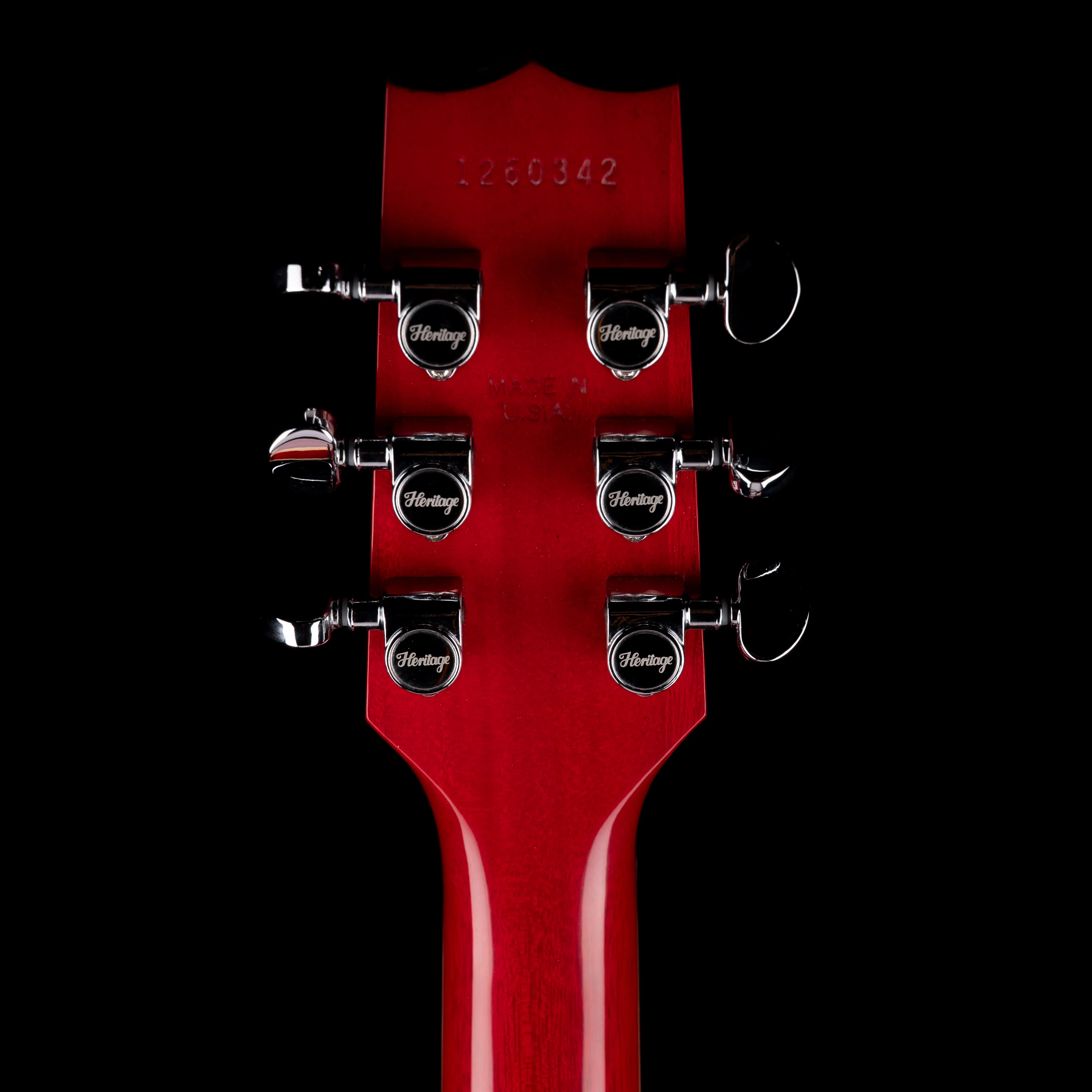 Heritage Standard II H-535 Trans Cherry with Case - Image 14