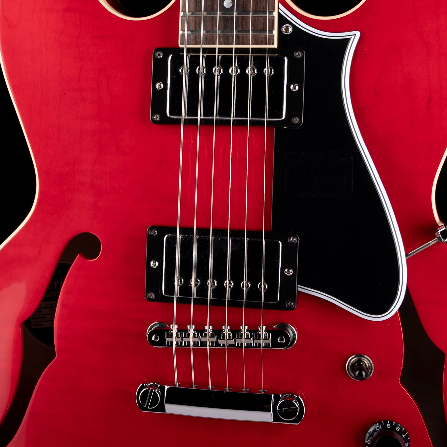 Heritage Standard II H-535 Trans Cherry with Case - Image 4