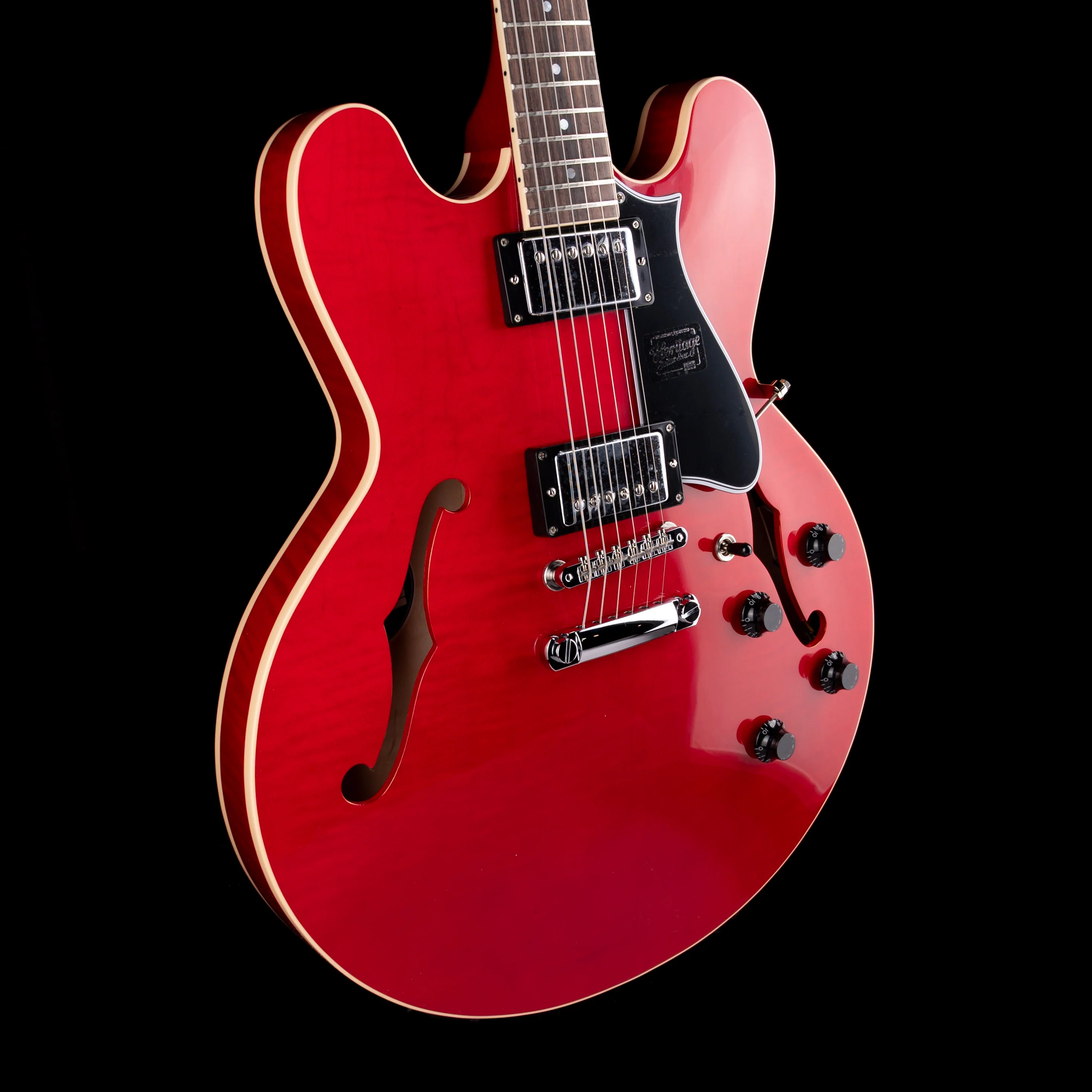 Heritage Standard II H-535 Trans Cherry with Case - Image 6