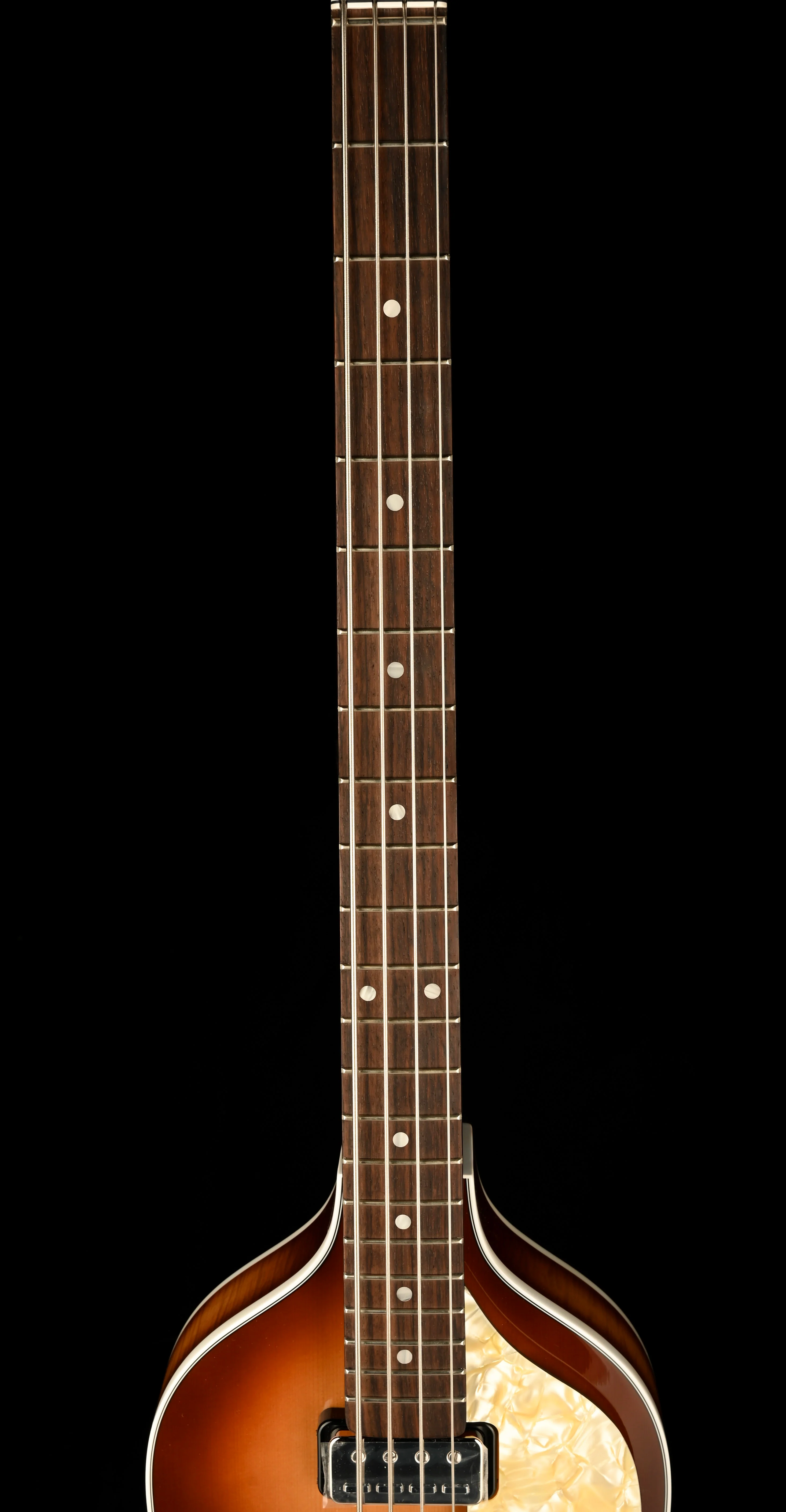 Hofner 1962 Reissue Violin Bass Sunburst with Vintage Case - H500/1-62-O - Image 12